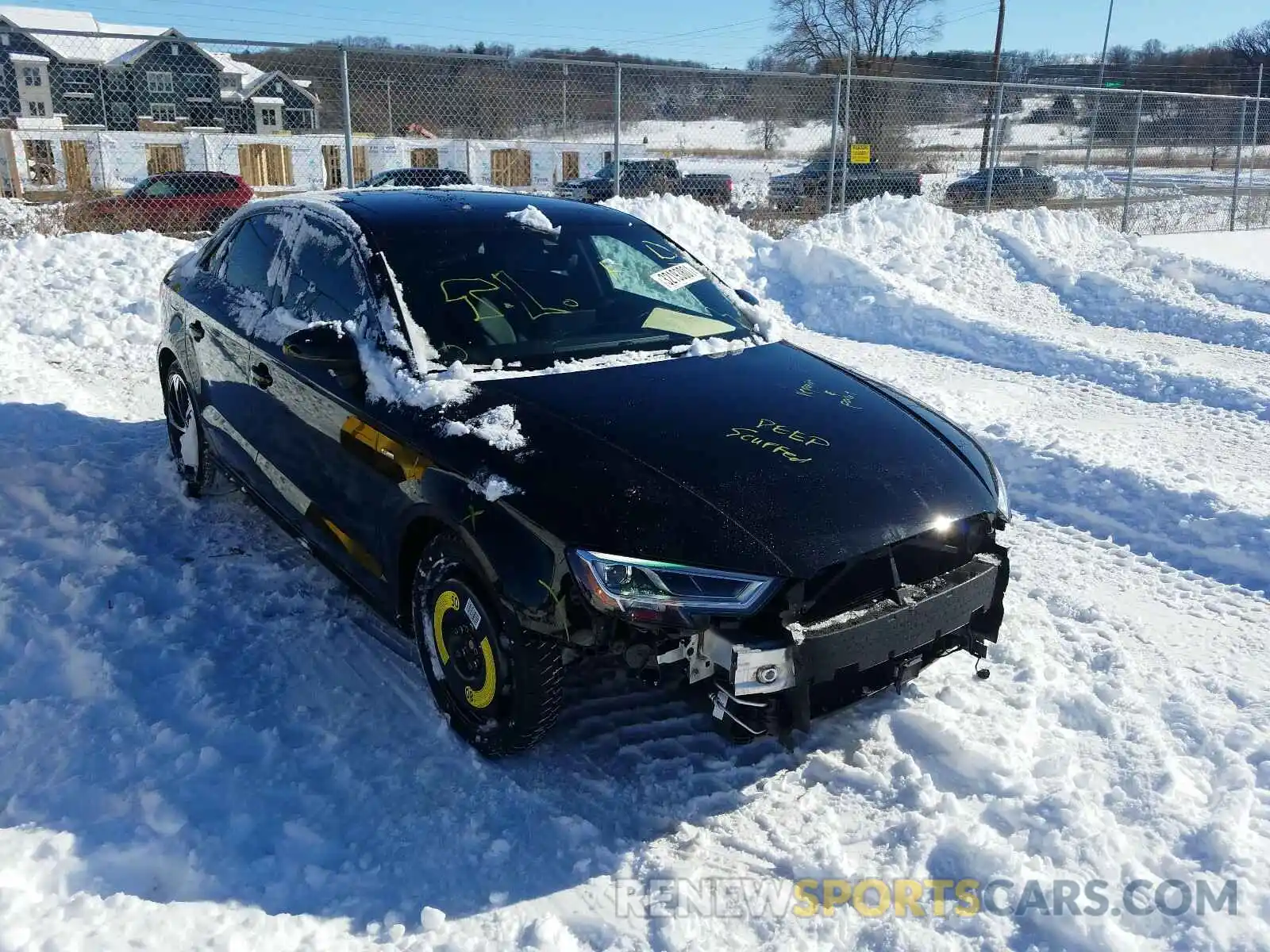 1 Photograph of a damaged car WAUJEGFF9LA101656 AUDI A3 2020