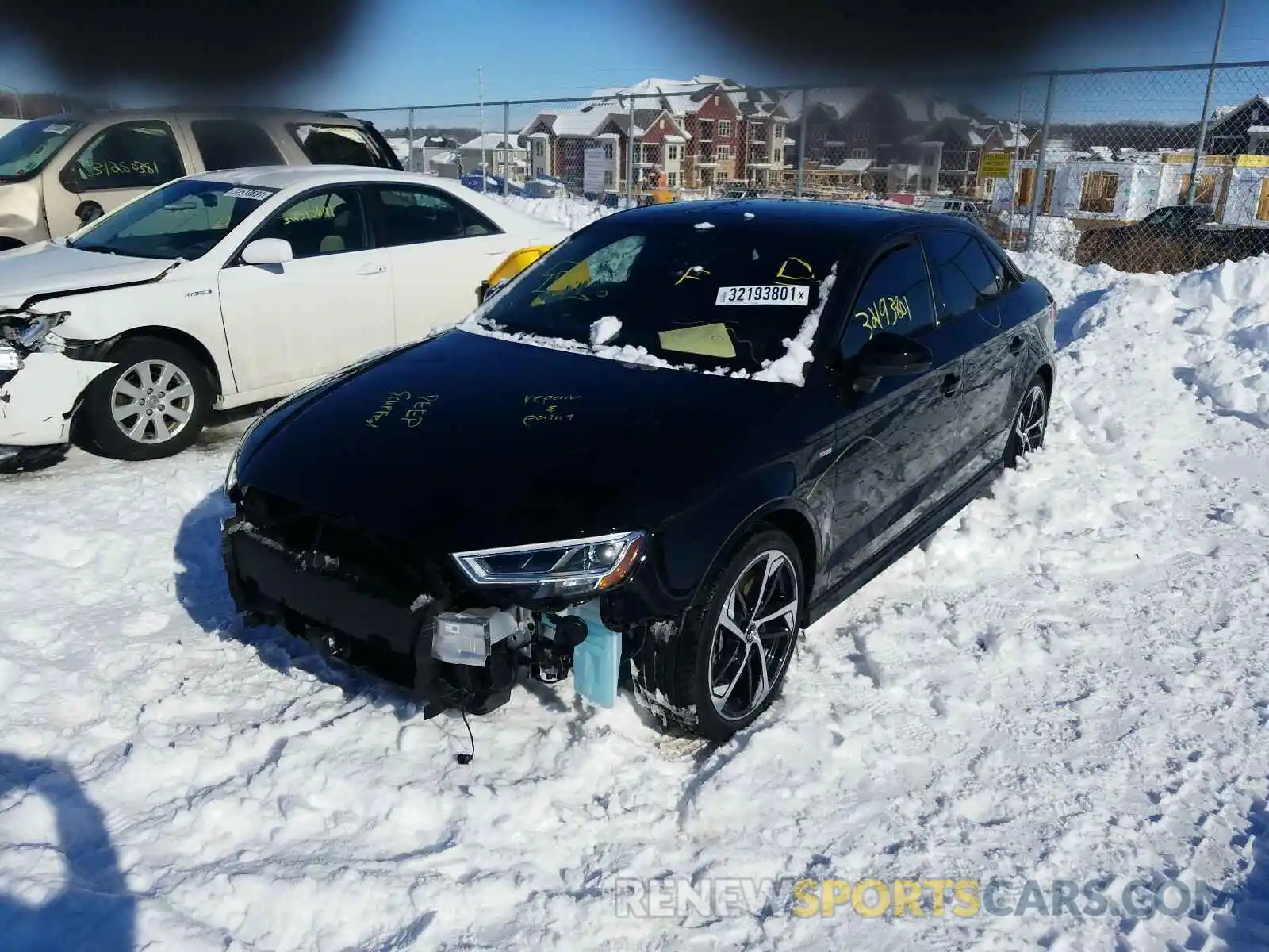 2 Photograph of a damaged car WAUJEGFF9LA101656 AUDI A3 2020