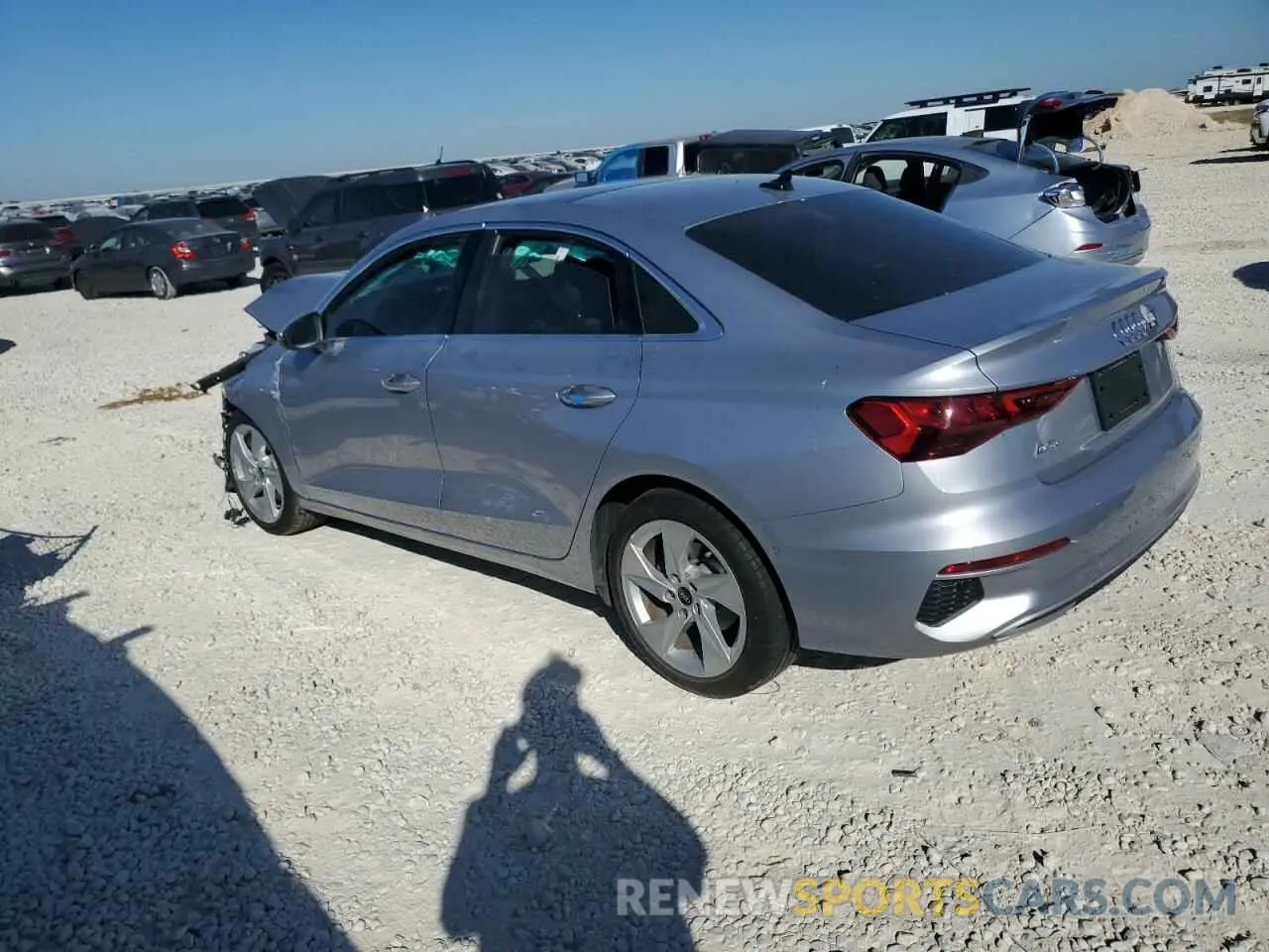 2 Photograph of a damaged car WAUAUDGY1NA062369 AUDI A3 2022