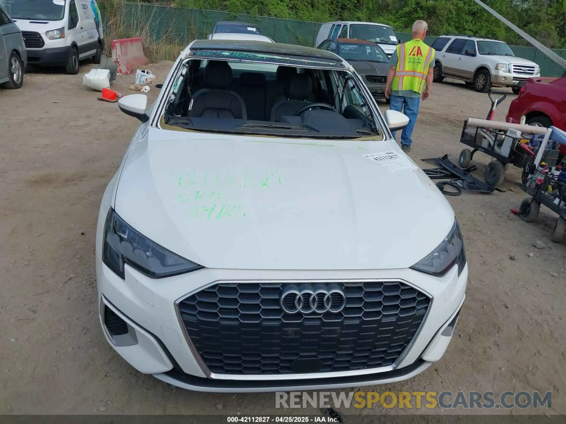 13 Photograph of a damaged car WAUAUDGY2NA033575 AUDI A3 2022