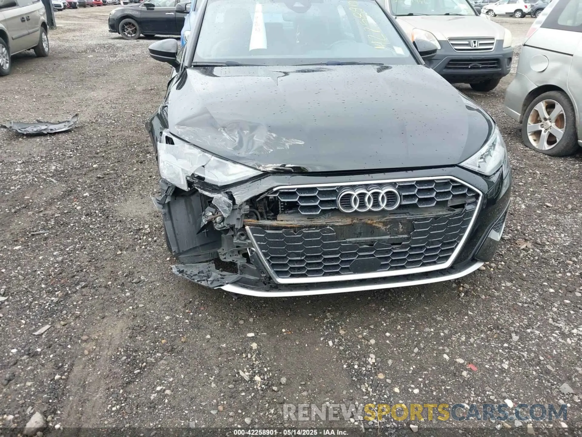 17 Photograph of a damaged car WAUAUDGY2NA035603 AUDI A3 2022