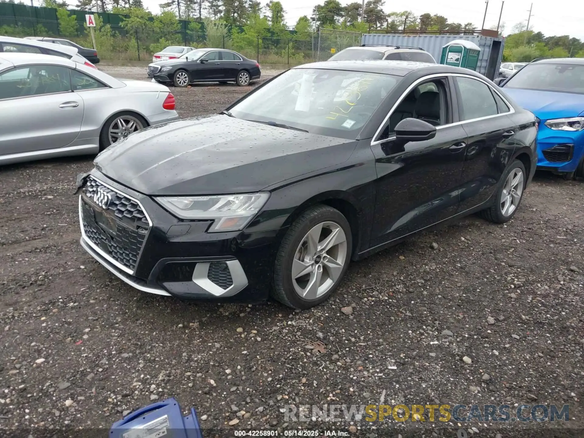 2 Photograph of a damaged car WAUAUDGY2NA035603 AUDI A3 2022