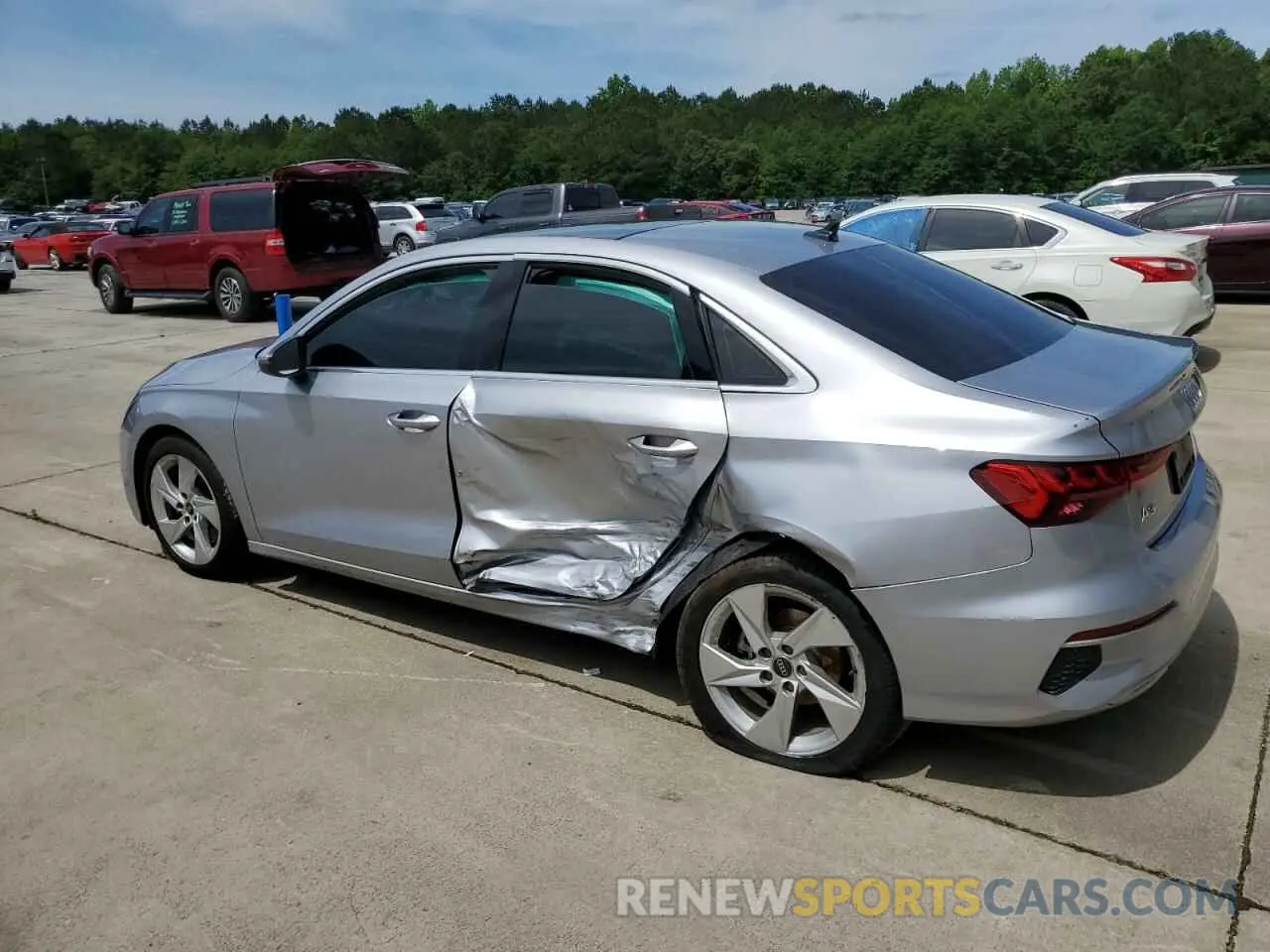2 Photograph of a damaged car WAUAUDGY2NA075616 AUDI A3 2022