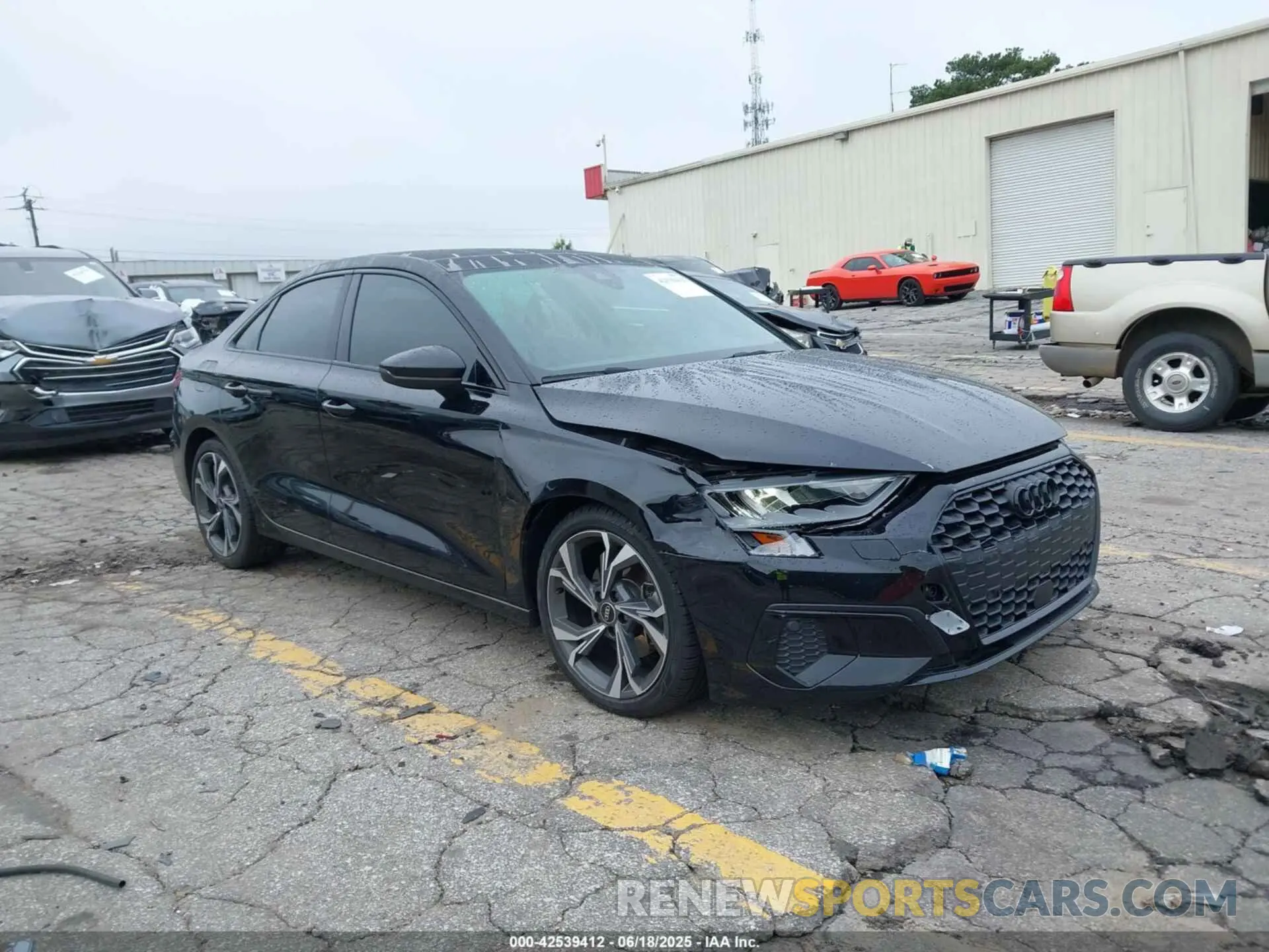1 Photograph of a damaged car WAUAUDGY2NA105620 AUDI A3 2022
