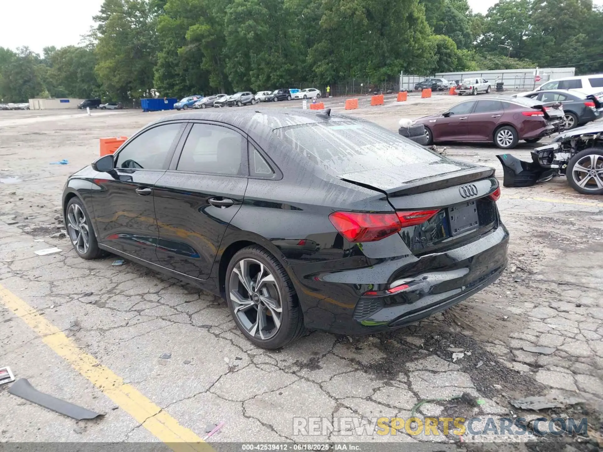 3 Photograph of a damaged car WAUAUDGY2NA105620 AUDI A3 2022