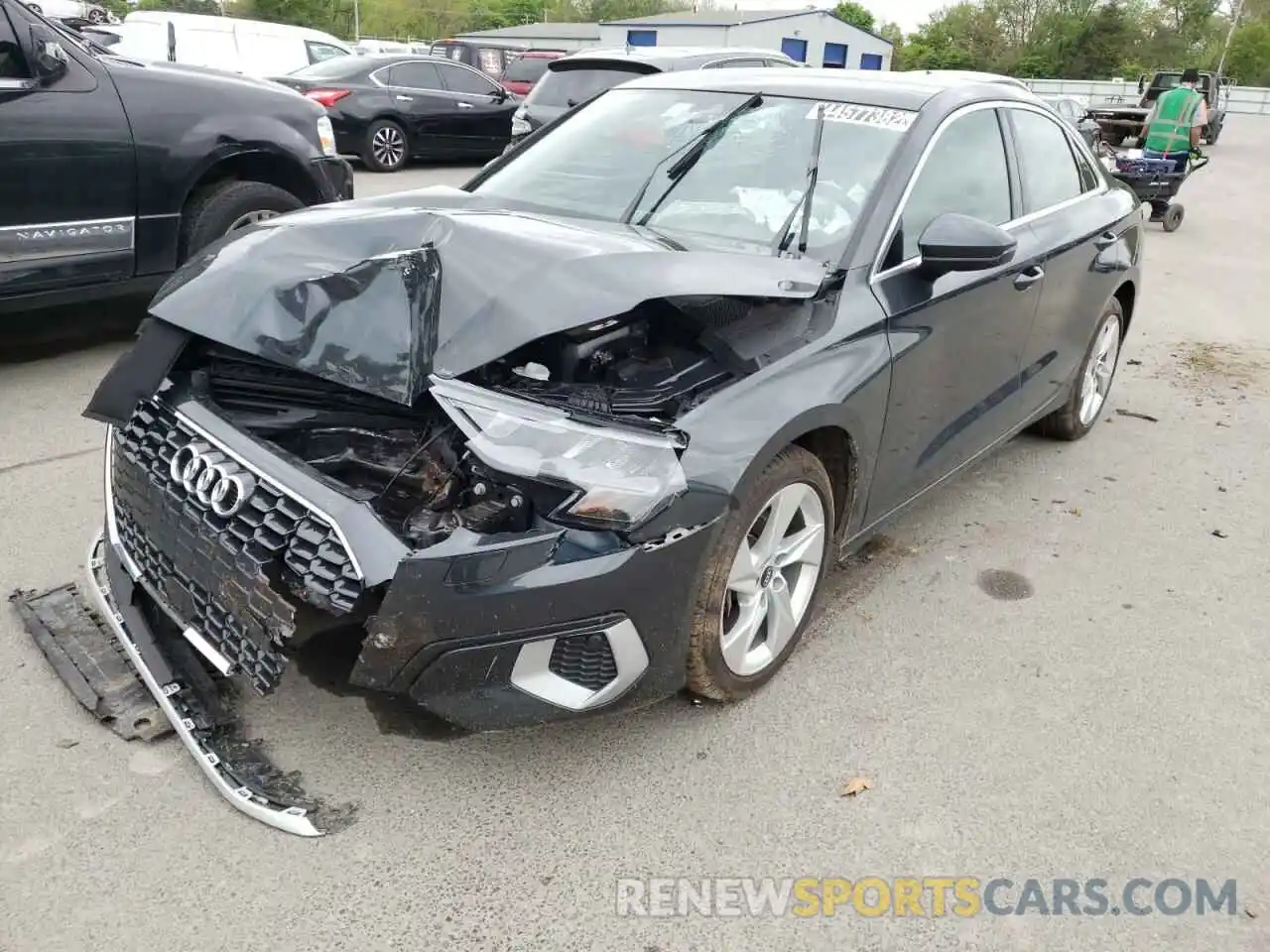 2 Photograph of a damaged car WAUAUDGY4NA029687 AUDI A3 2022