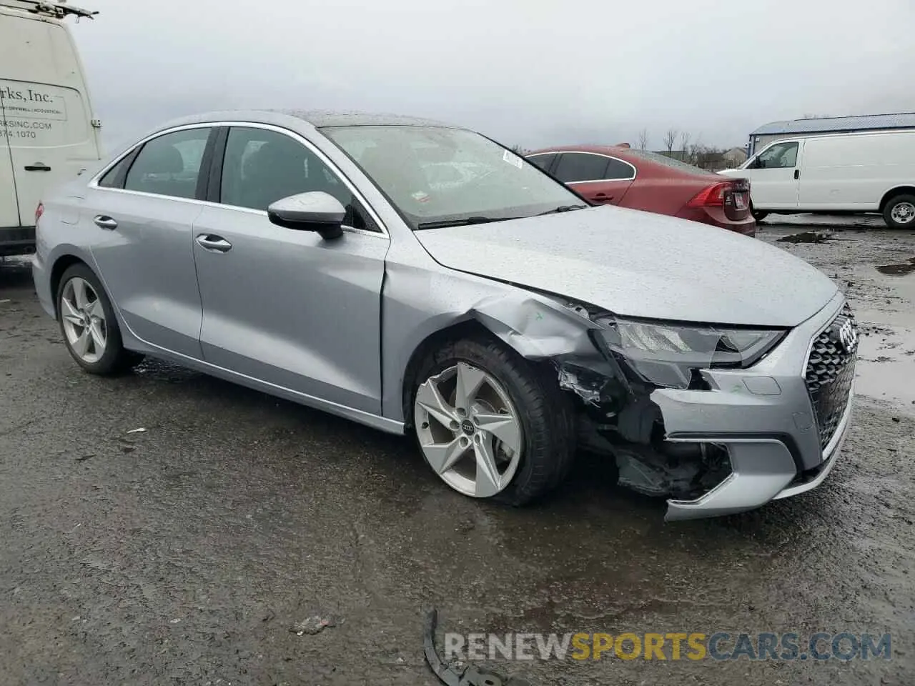 4 Photograph of a damaged car WAUAUDGY4NA091817 AUDI A3 2022