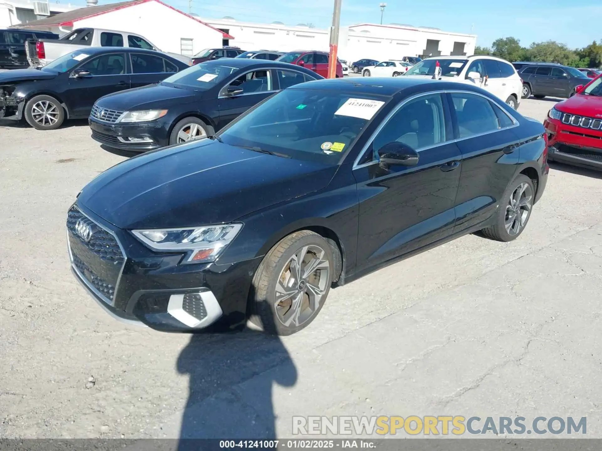 2 Photograph of a damaged car WAUAUDGY5NA016480 AUDI A3 2022
