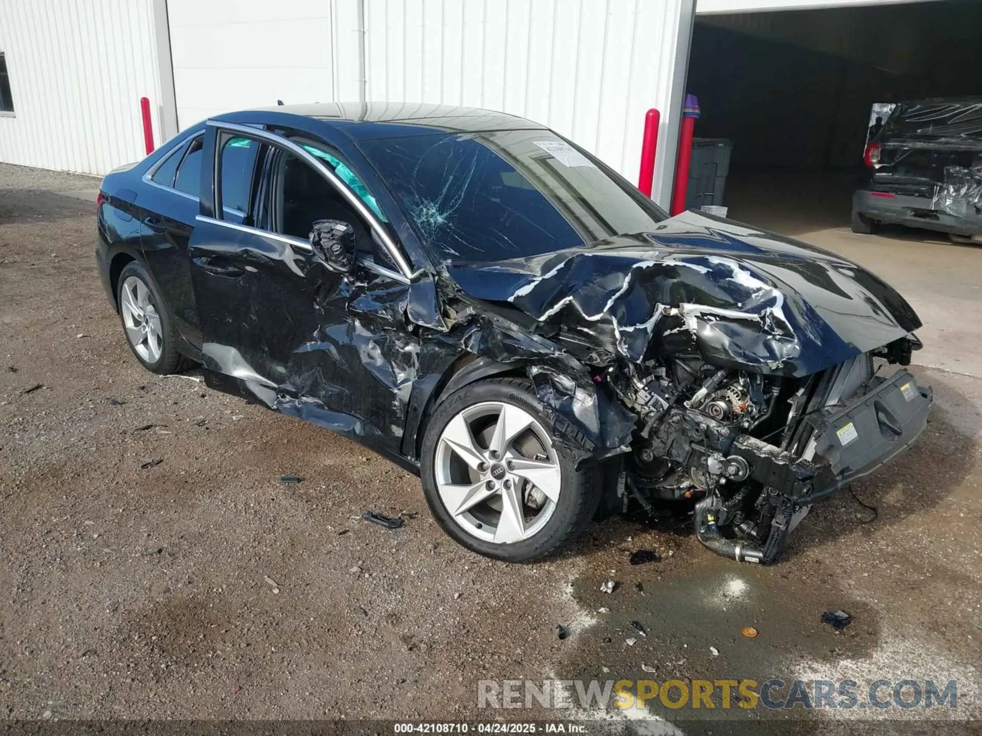 1 Photograph of a damaged car WAUAUDGY7NA029750 AUDI A3 2022