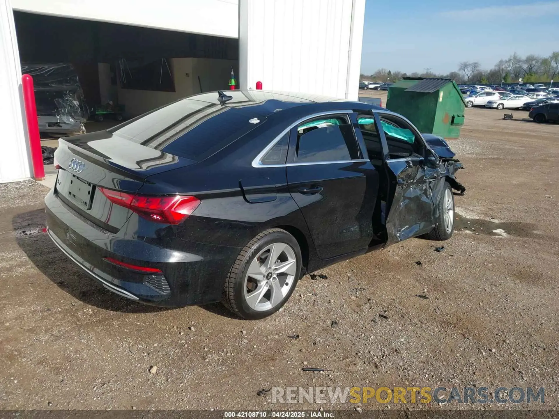 4 Photograph of a damaged car WAUAUDGY7NA029750 AUDI A3 2022