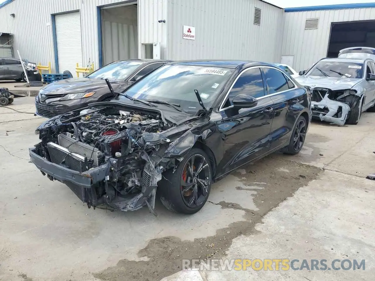 1 Photograph of a damaged car WAUAUDGY8NA012715 AUDI A3 2022