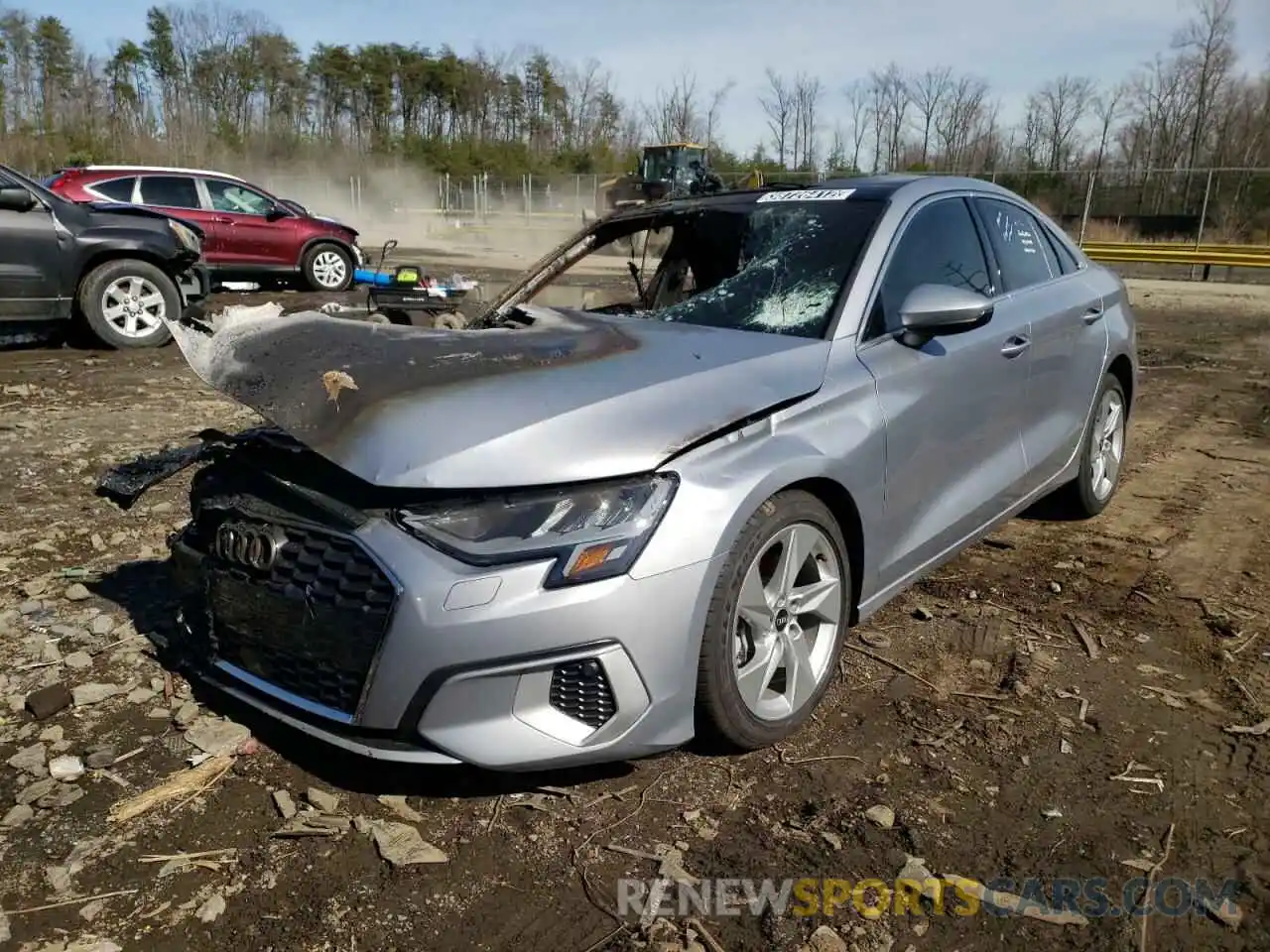 2 Photograph of a damaged car WAUAUDGY8NA029353 AUDI A3 2022