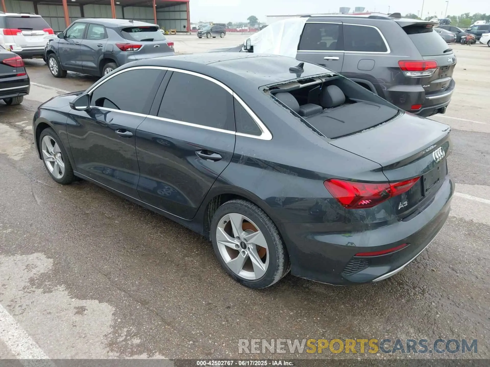 3 Photograph of a damaged car WAUAUDGY8NA075426 AUDI A3 2022
