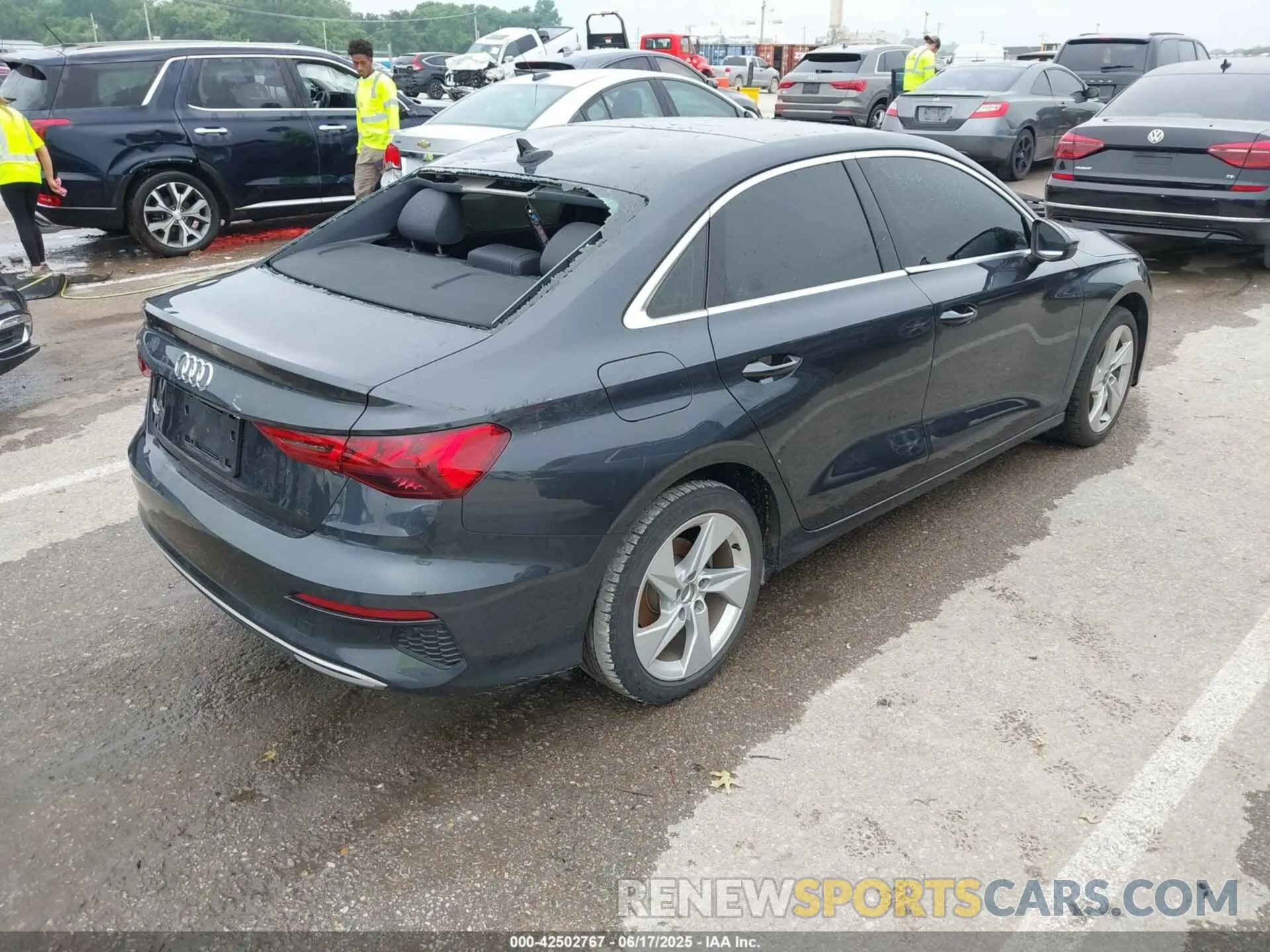 4 Photograph of a damaged car WAUAUDGY8NA075426 AUDI A3 2022
