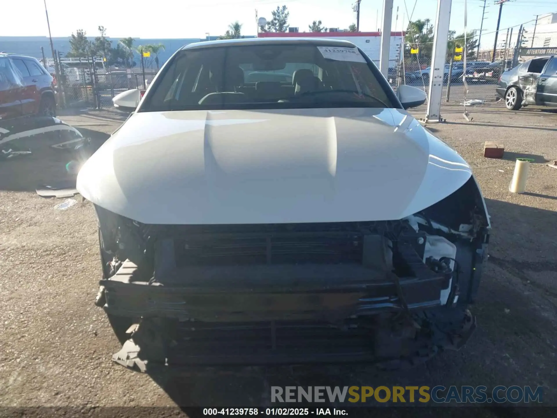 6 Photograph of a damaged car WAUBUDGY2NA098950 AUDI A3 2022