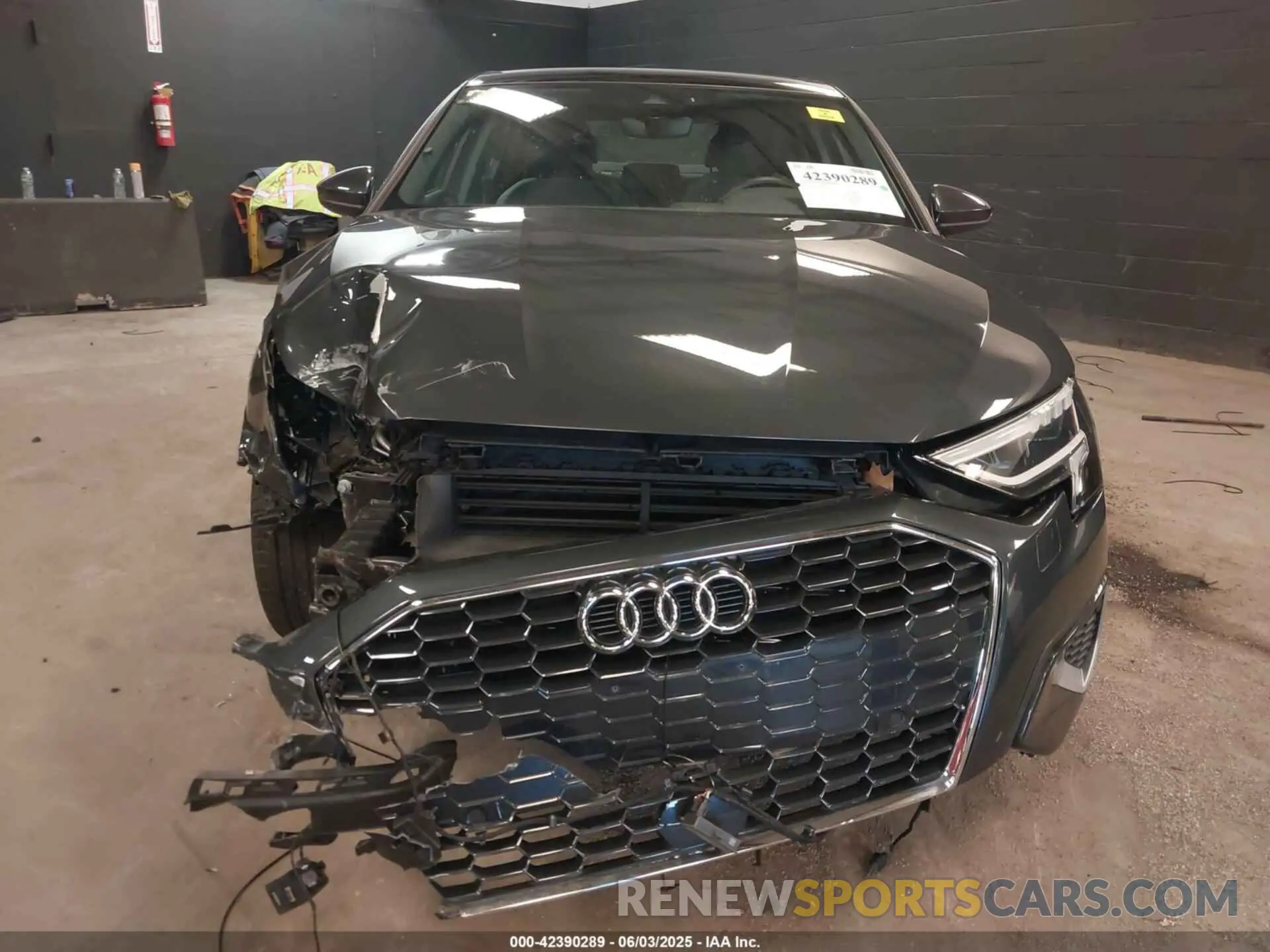 12 Photograph of a damaged car WAUBUDGY4NA056411 AUDI A3 2022