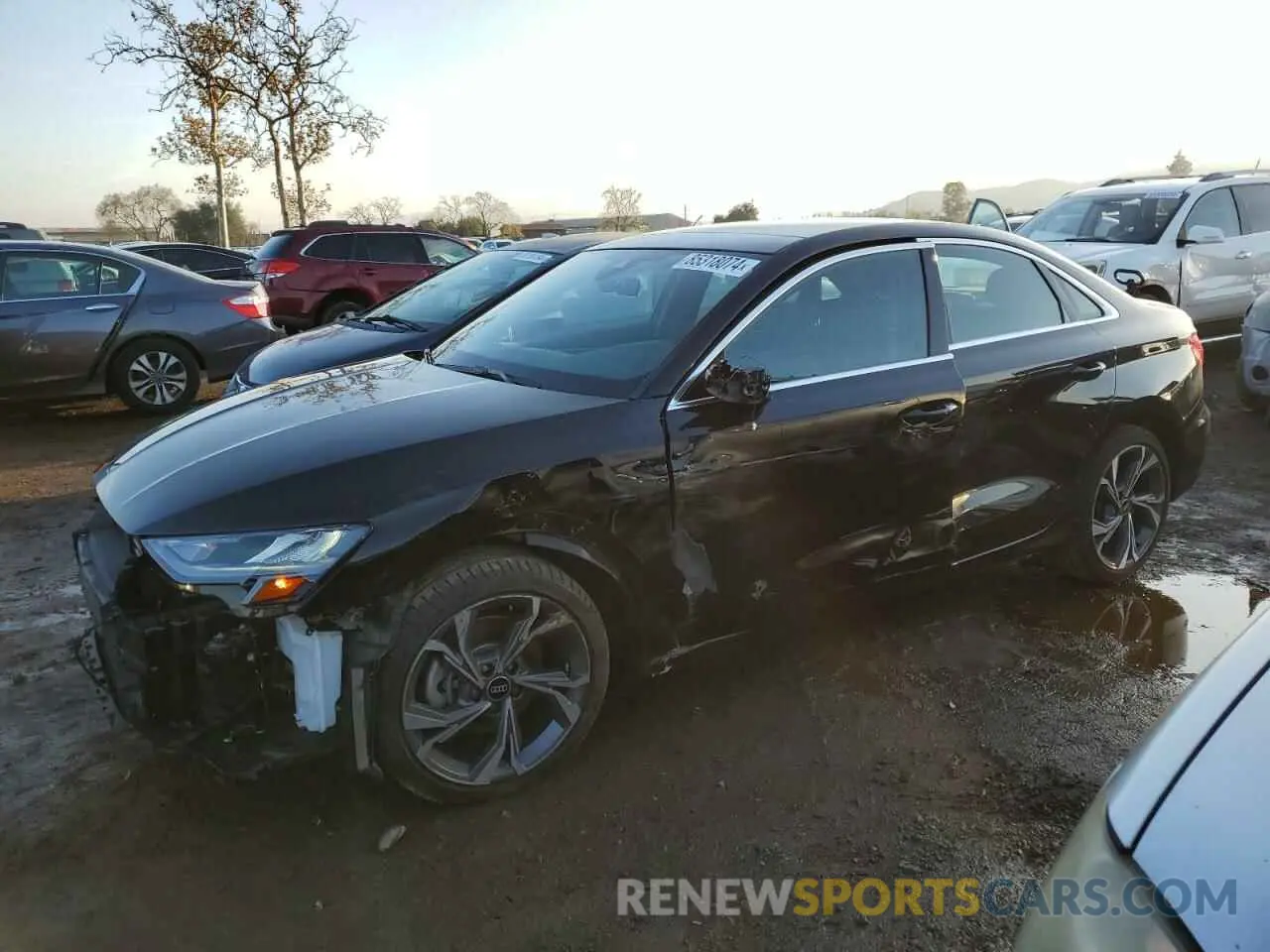 1 Photograph of a damaged car WAUGUDGY2NA087369 AUDI A3 2022