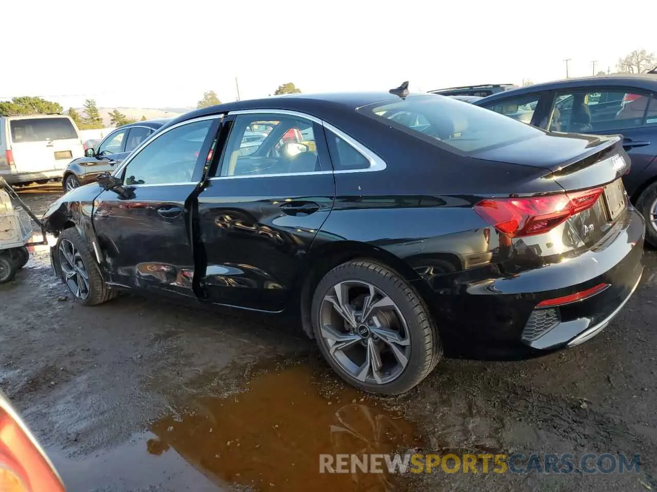 2 Photograph of a damaged car WAUGUDGY2NA087369 AUDI A3 2022