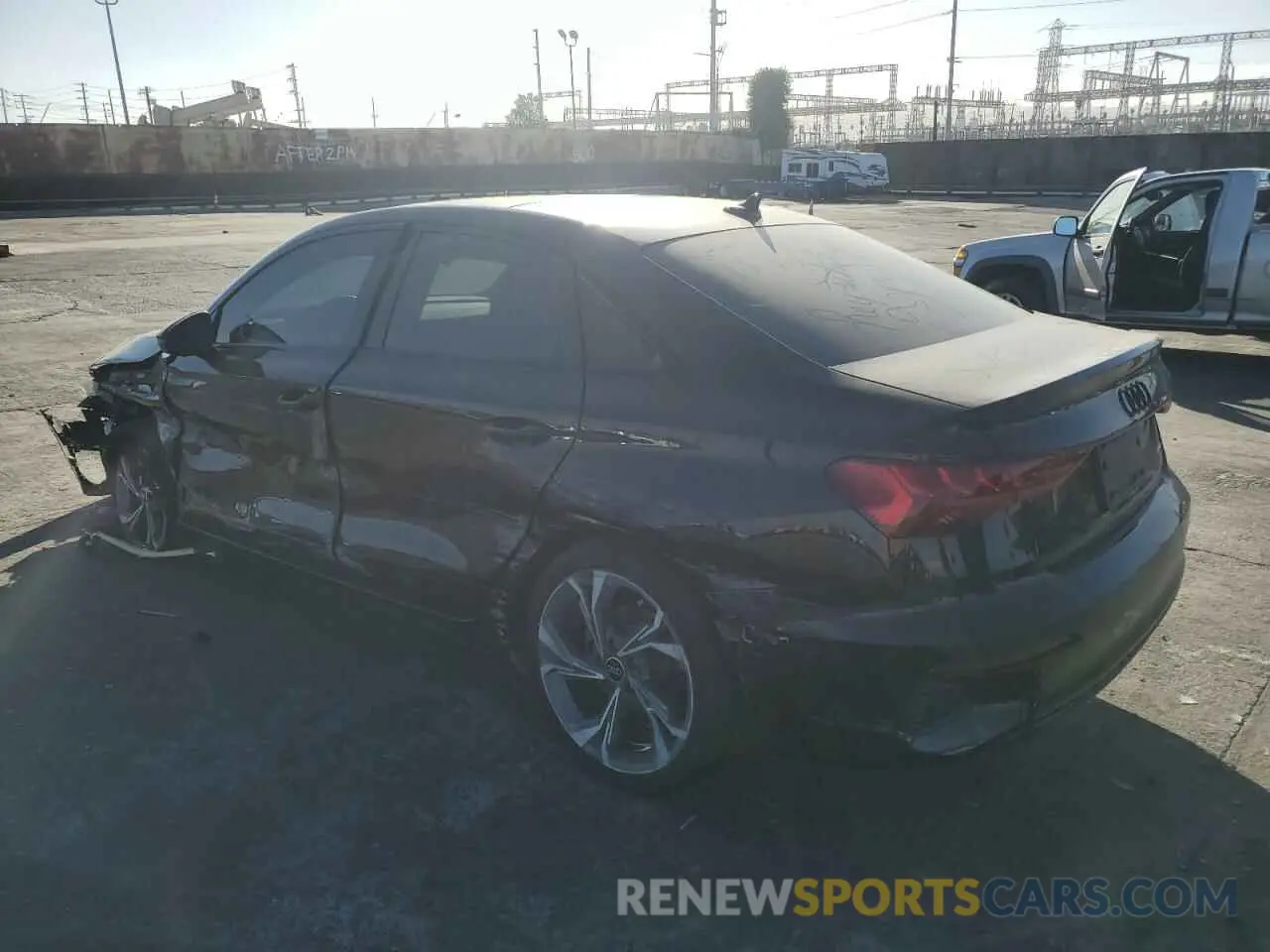 2 Photograph of a damaged car WAUGUDGY3NA063436 AUDI A3 2022