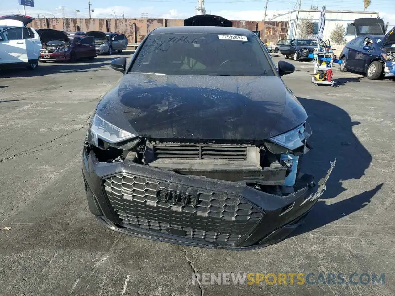 5 Photograph of a damaged car WAUGUDGY3NA063436 AUDI A3 2022
