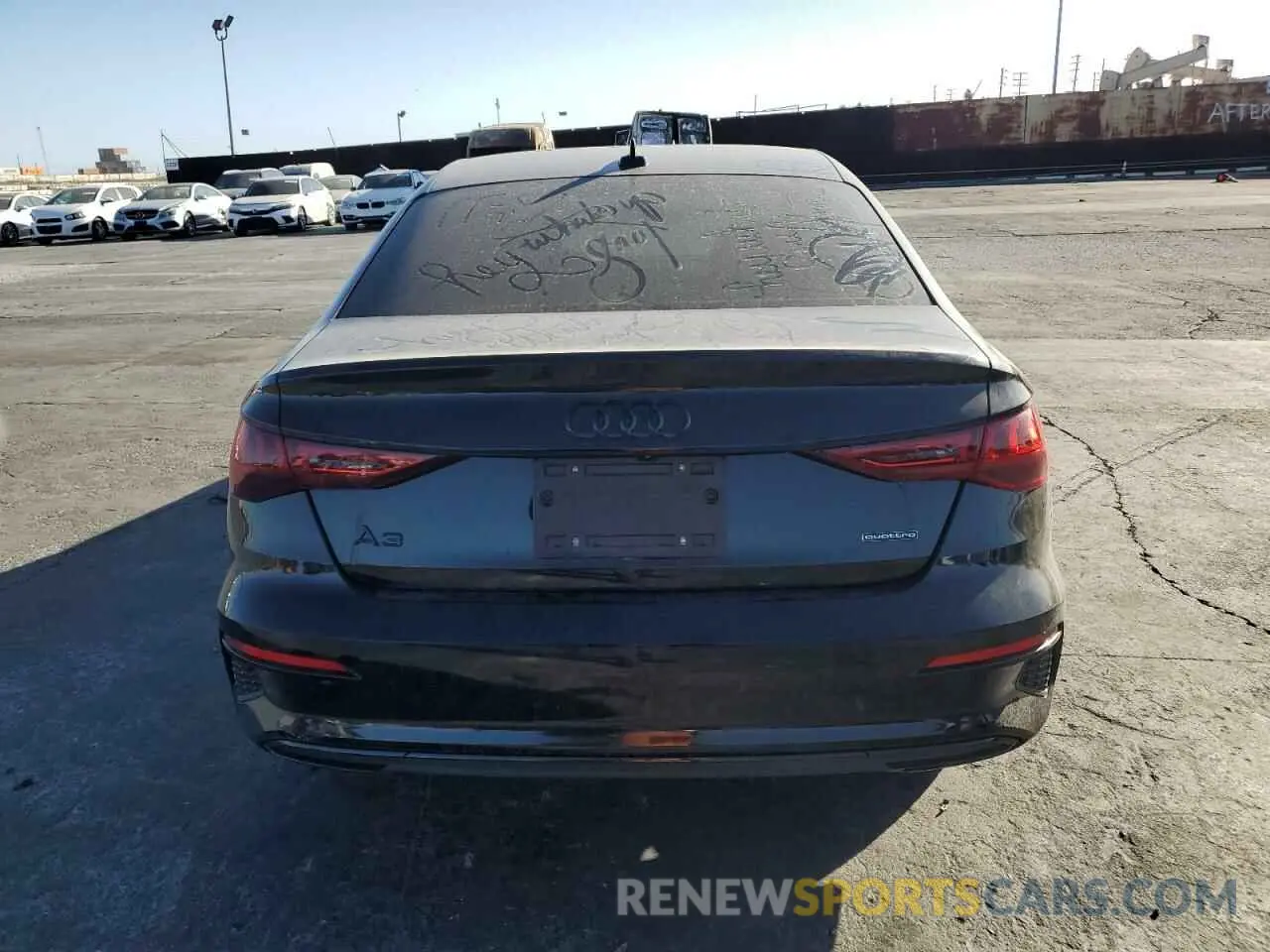 6 Photograph of a damaged car WAUGUDGY3NA063436 AUDI A3 2022