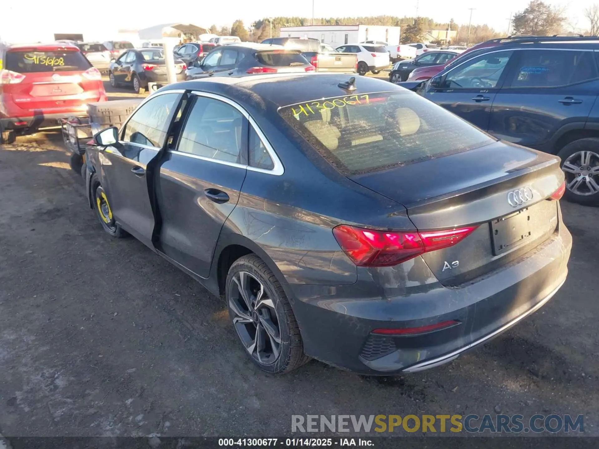 3 Photograph of a damaged car WAUGUDGY7NA061737 AUDI A3 2022