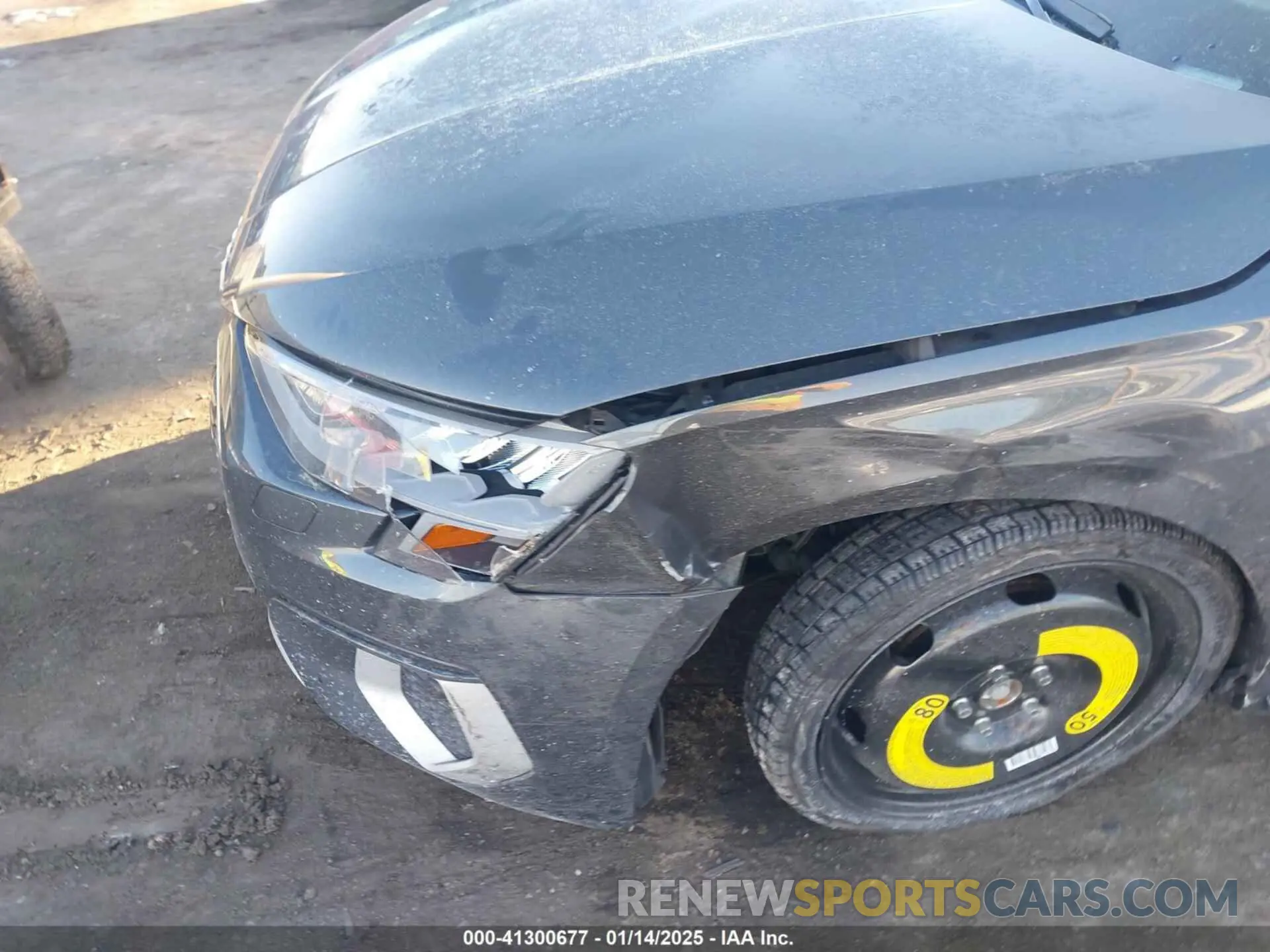 6 Photograph of a damaged car WAUGUDGY7NA061737 AUDI A3 2022