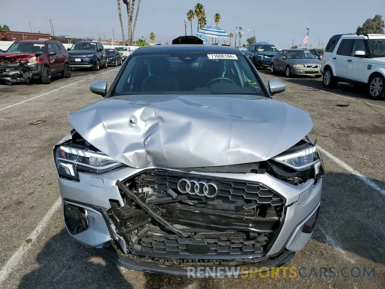 5 Photograph of a damaged car WAUHUDGY2NA085867 AUDI A3 2022