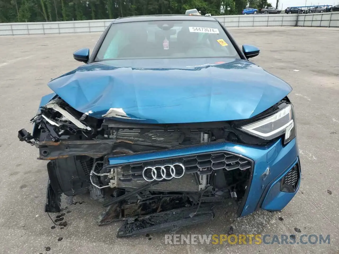 5 Photograph of a damaged car WAUHUDGY4NA077592 AUDI A3 2022
