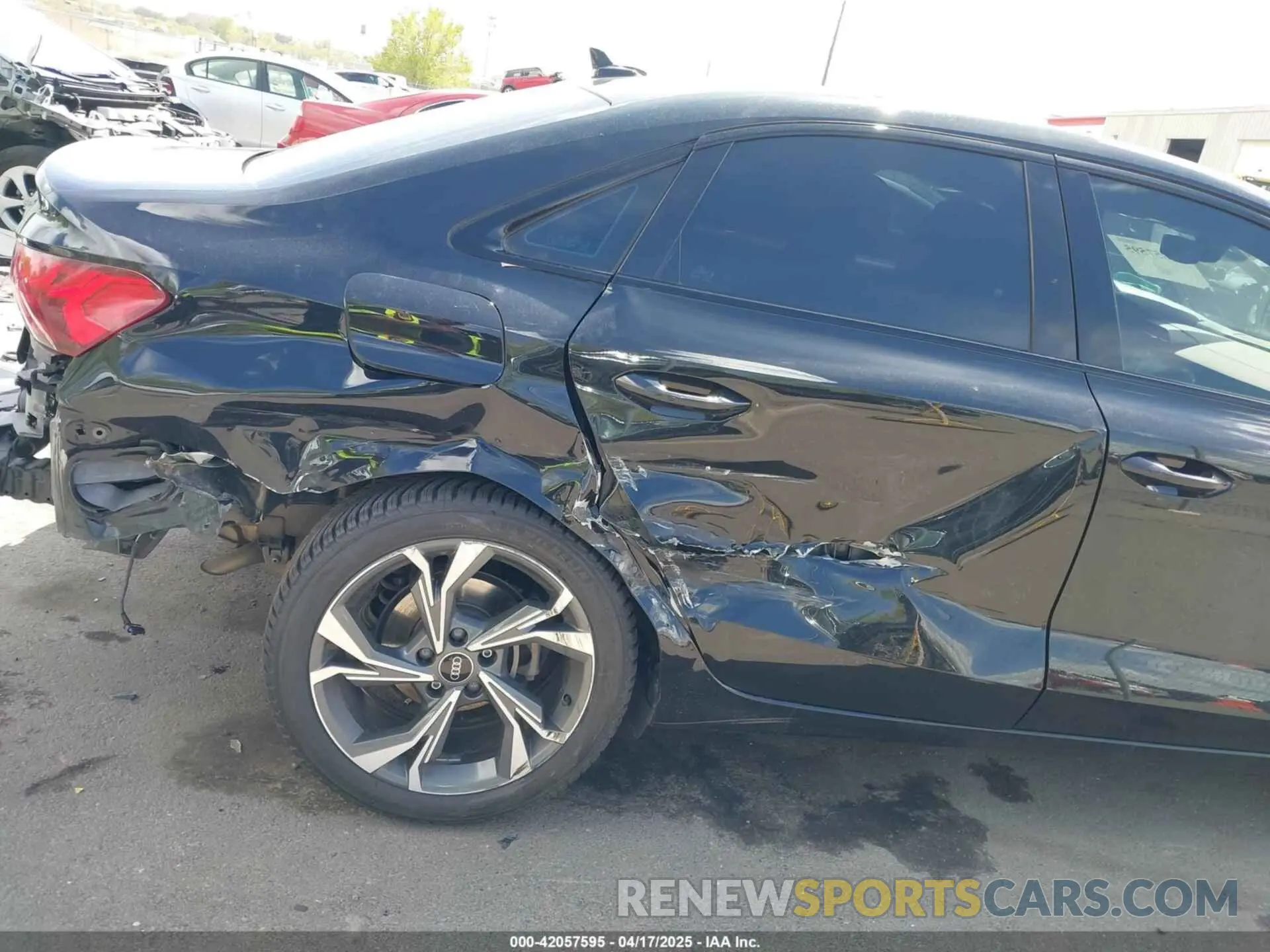 6 Photograph of a damaged car WAUHUDGY7NA035370 AUDI A3 2022