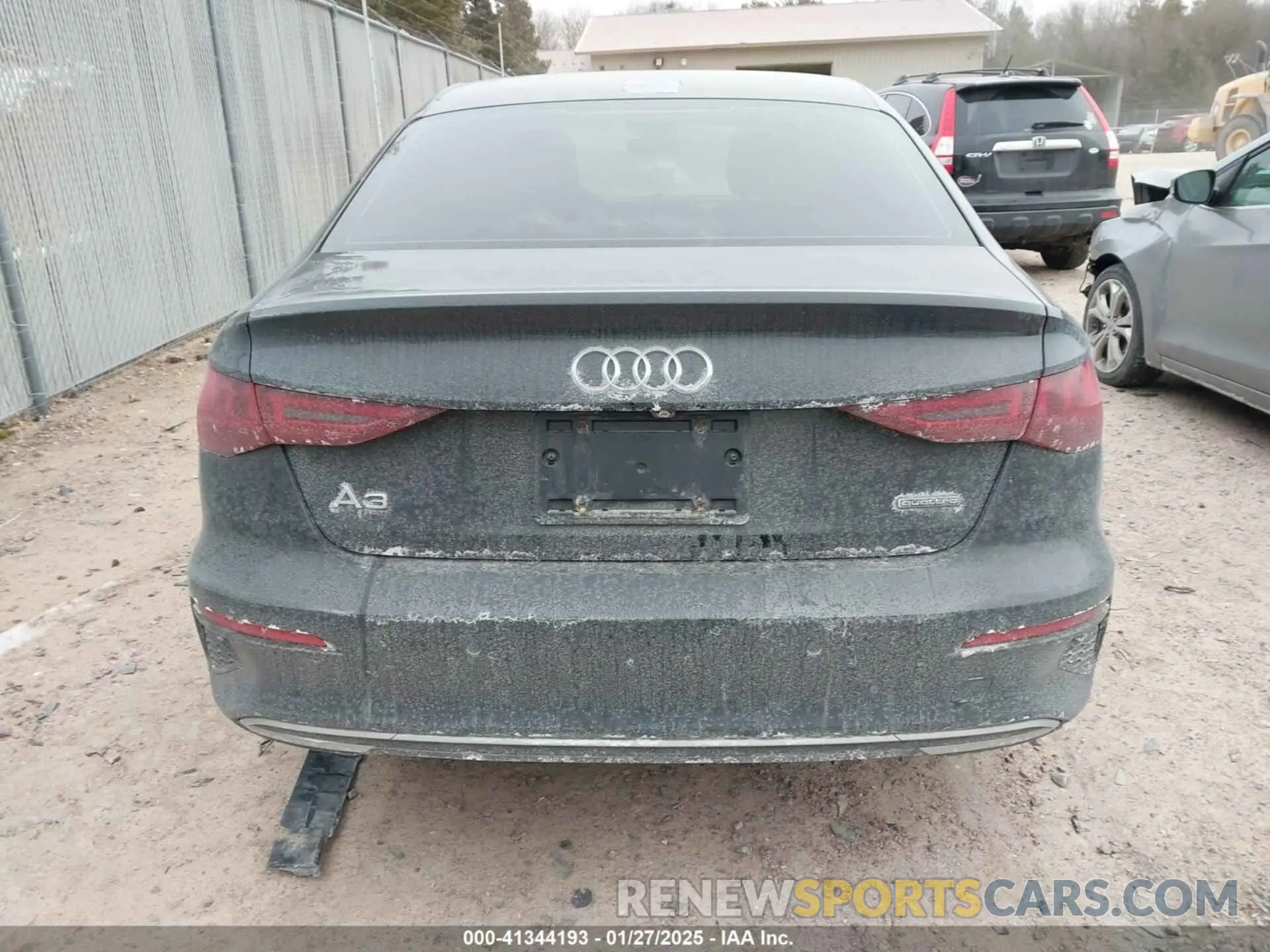 16 Photograph of a damaged car WAUHUDGY8NA036429 AUDI A3 2022
