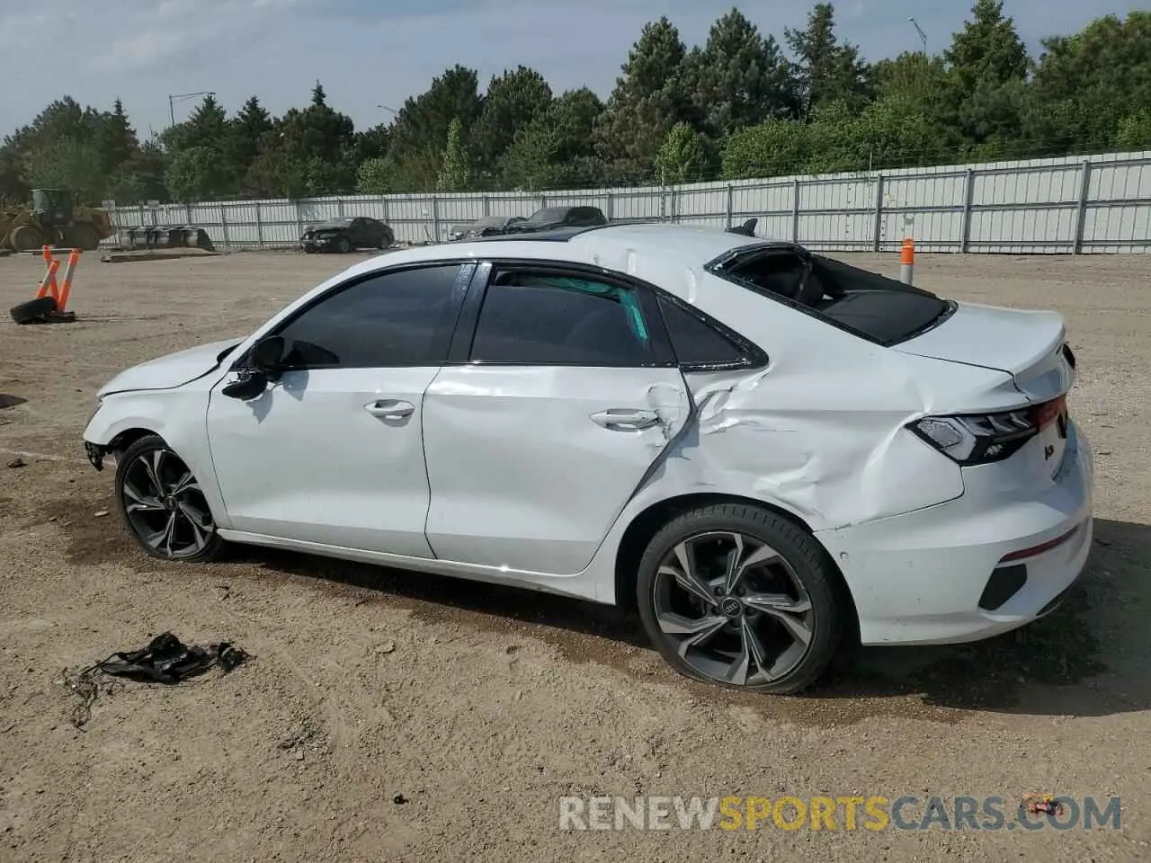2 Photograph of a damaged car WAUHUDGY9NA086675 AUDI A3 2022