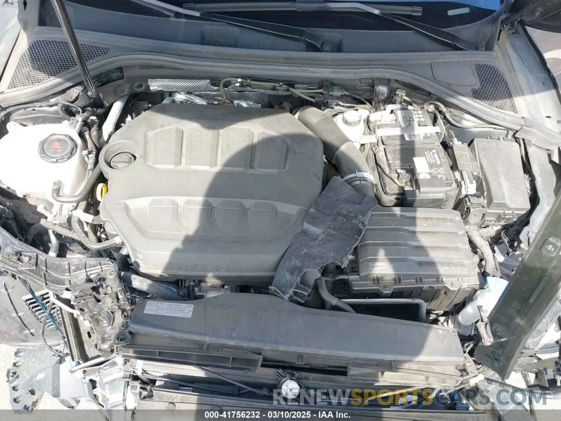 10 Photograph of a damaged car WAUJUDGY2NA100921 AUDI A3 2022