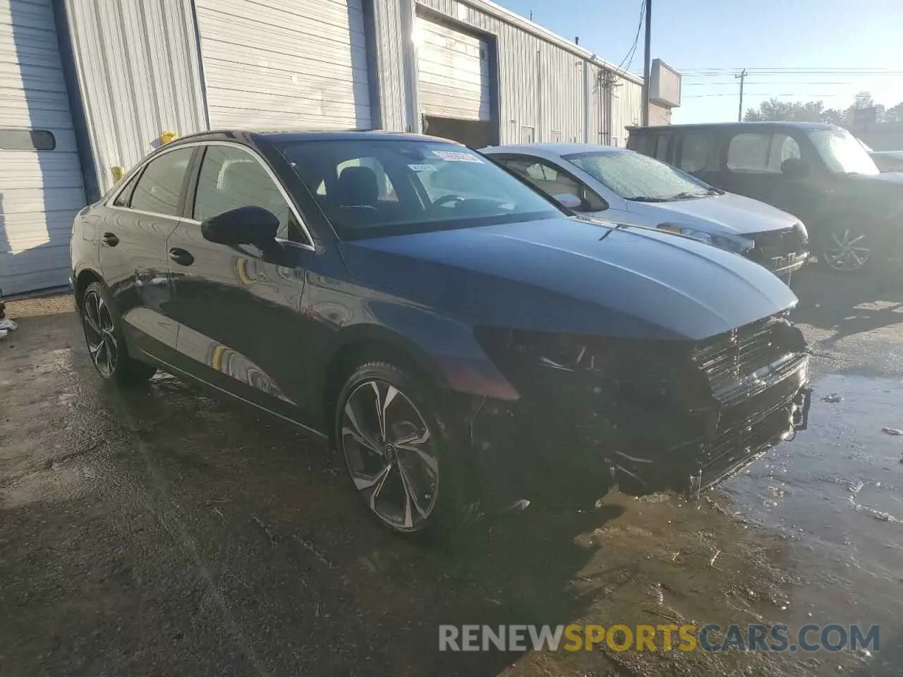 4 Photograph of a damaged car WAUJUDGYXNA057669 AUDI A3 2022