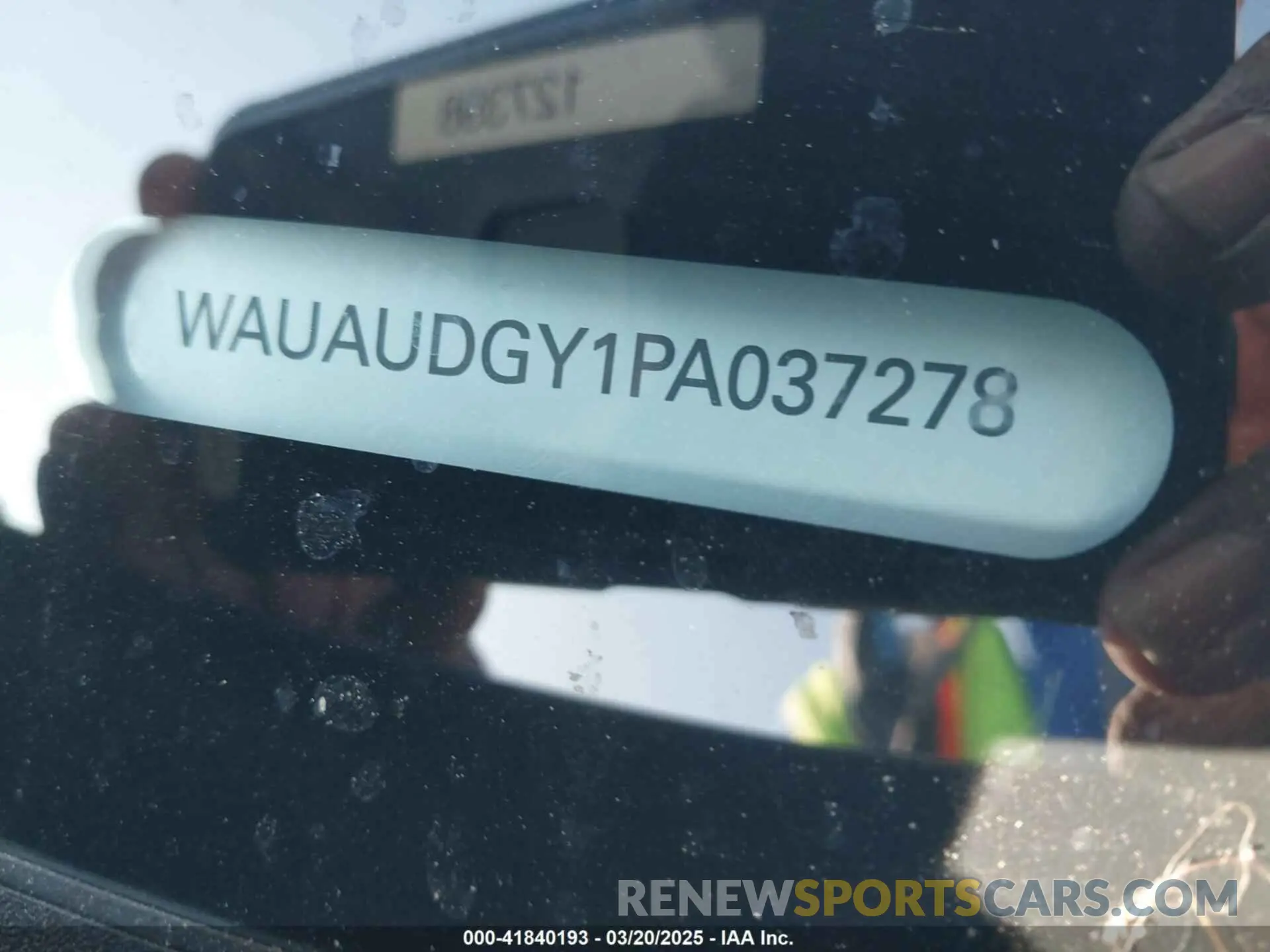 9 Photograph of a damaged car WAUAUDGY1PA037278 AUDI A3 2023