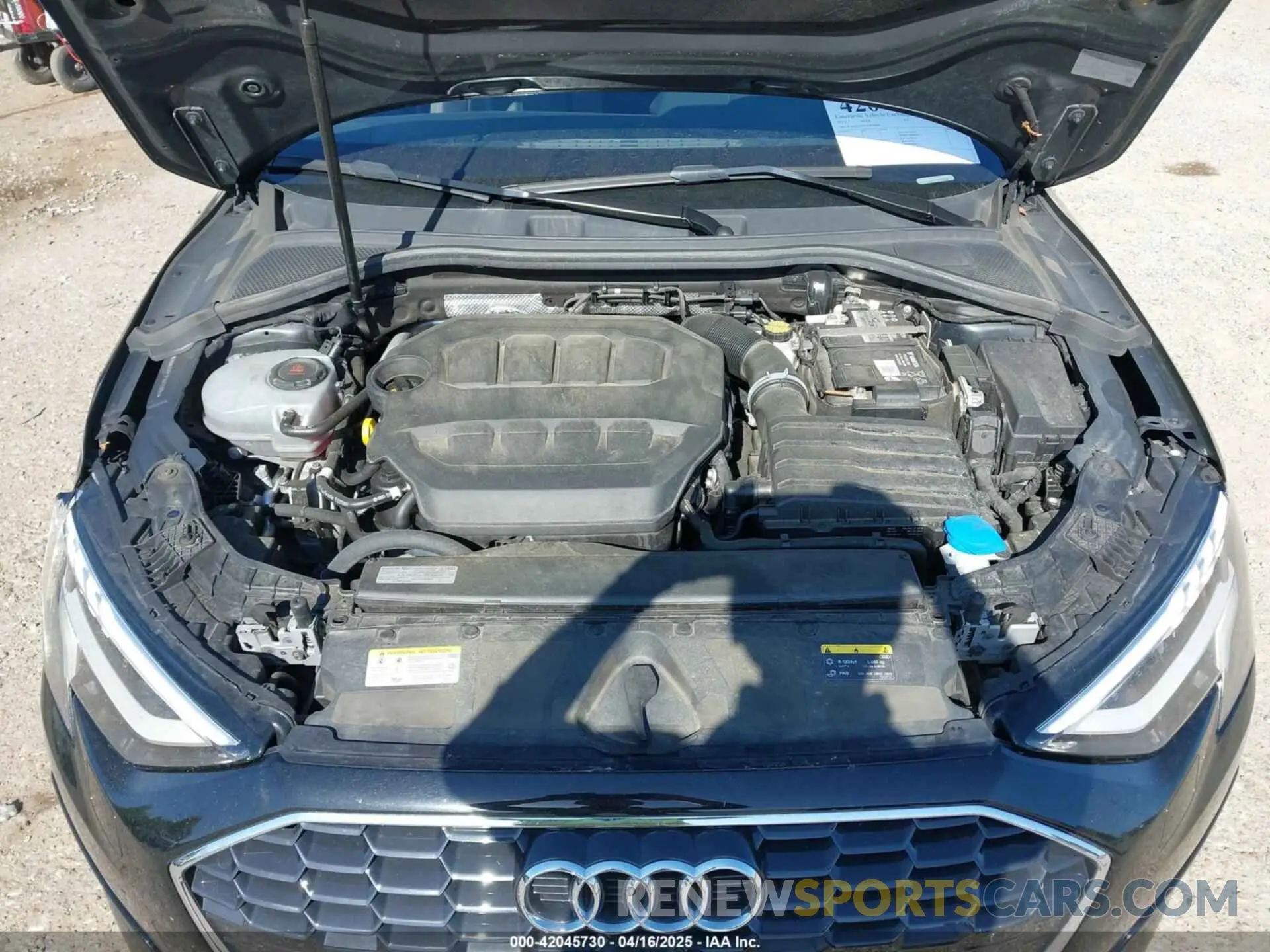 10 Photograph of a damaged car WAUAUDGY1PA070894 AUDI A3 2023