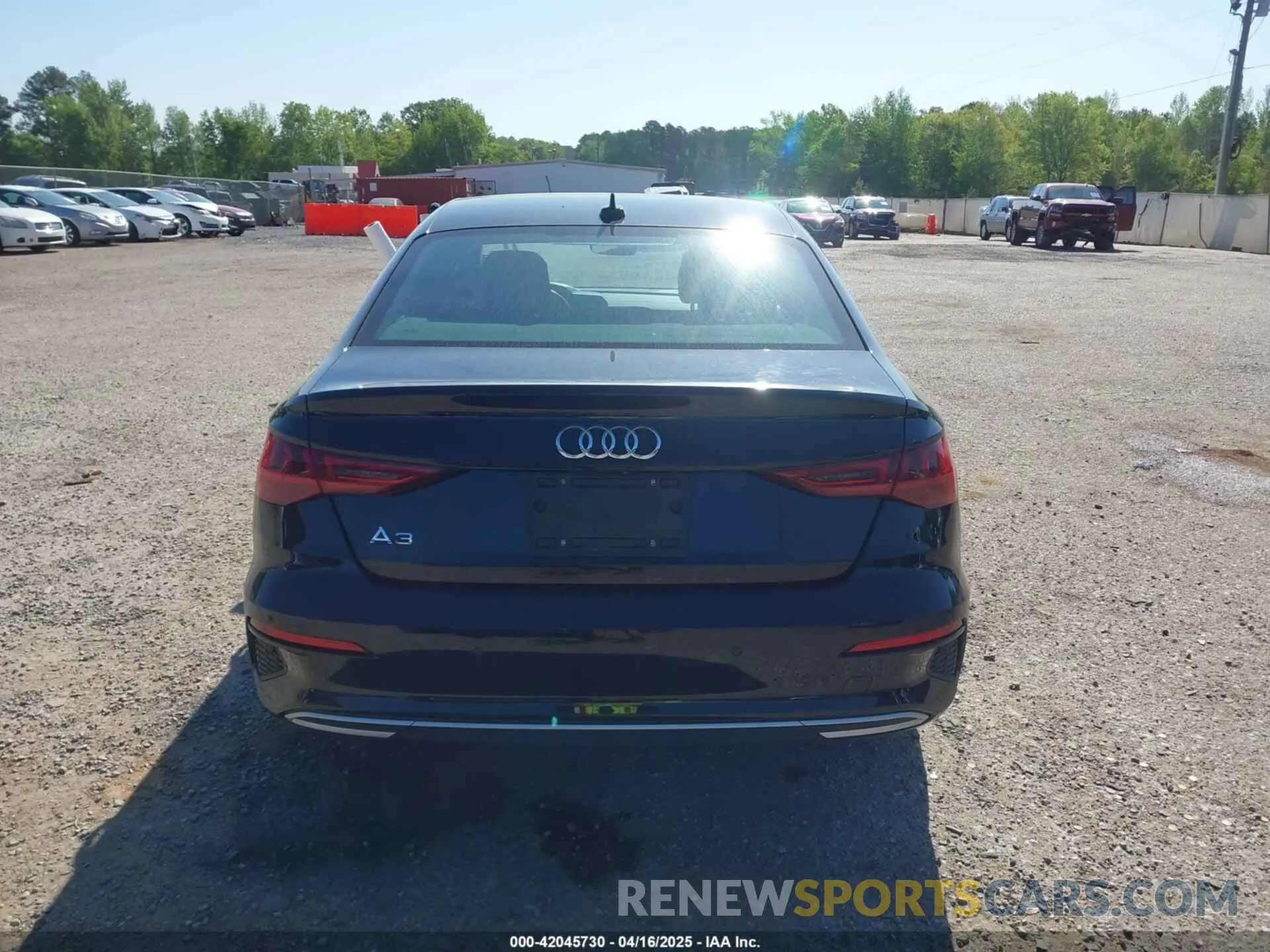 16 Photograph of a damaged car WAUAUDGY1PA070894 AUDI A3 2023
