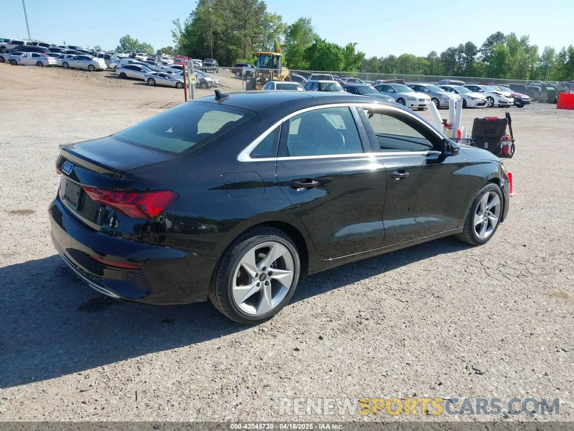 4 Photograph of a damaged car WAUAUDGY1PA070894 AUDI A3 2023