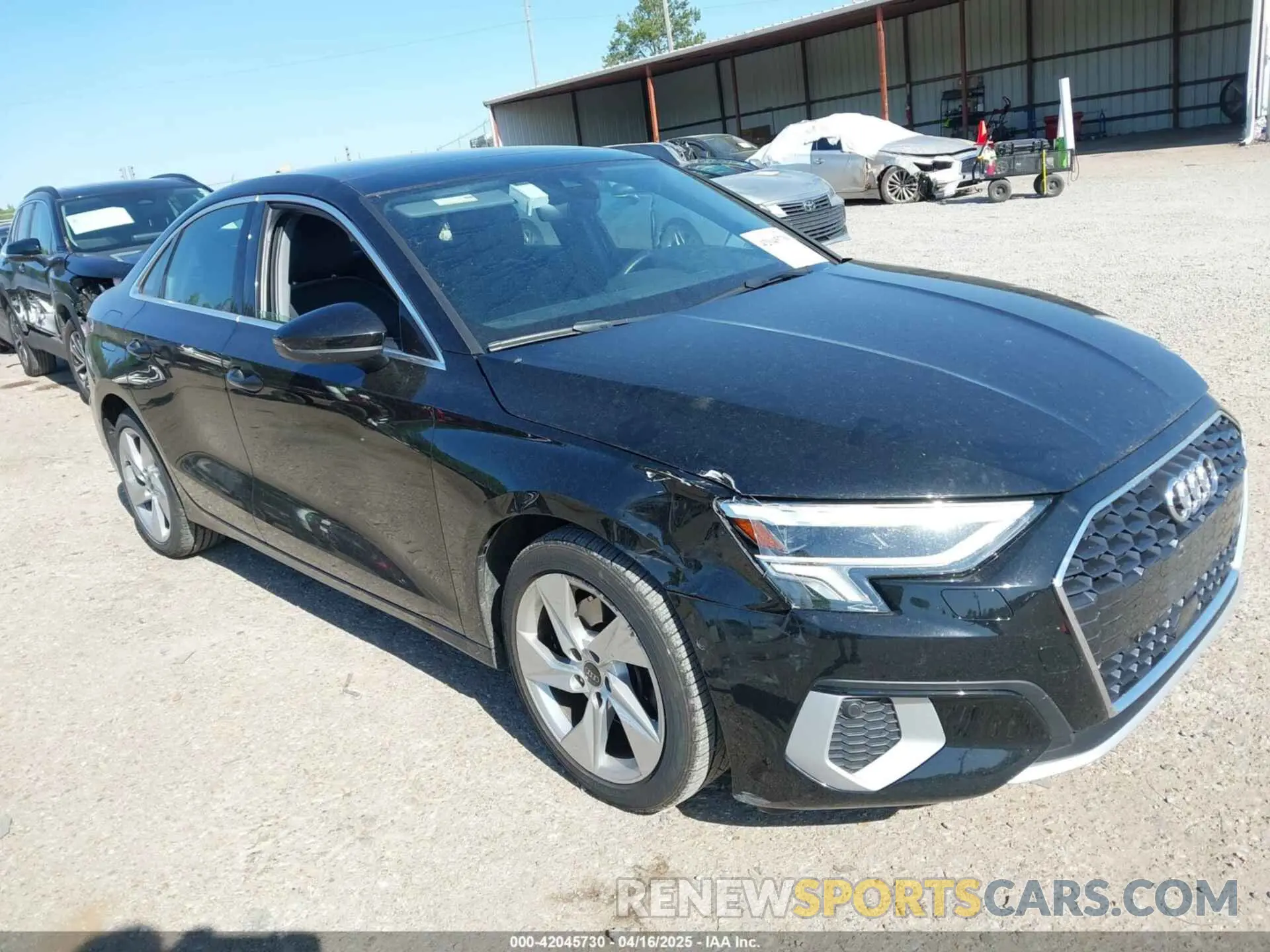 6 Photograph of a damaged car WAUAUDGY1PA070894 AUDI A3 2023