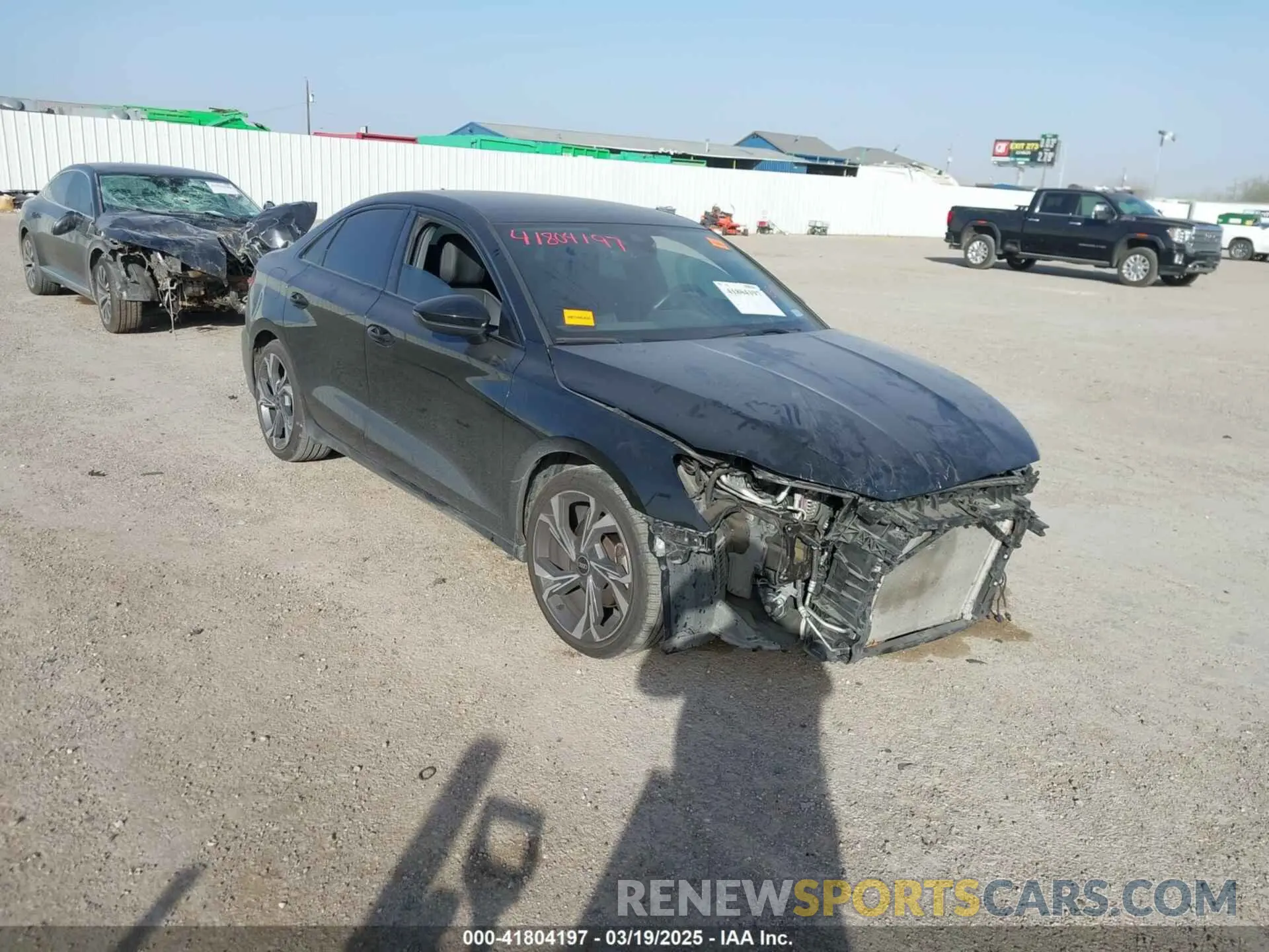 1 Photograph of a damaged car WAUAUDGY3PA040523 AUDI A3 2023