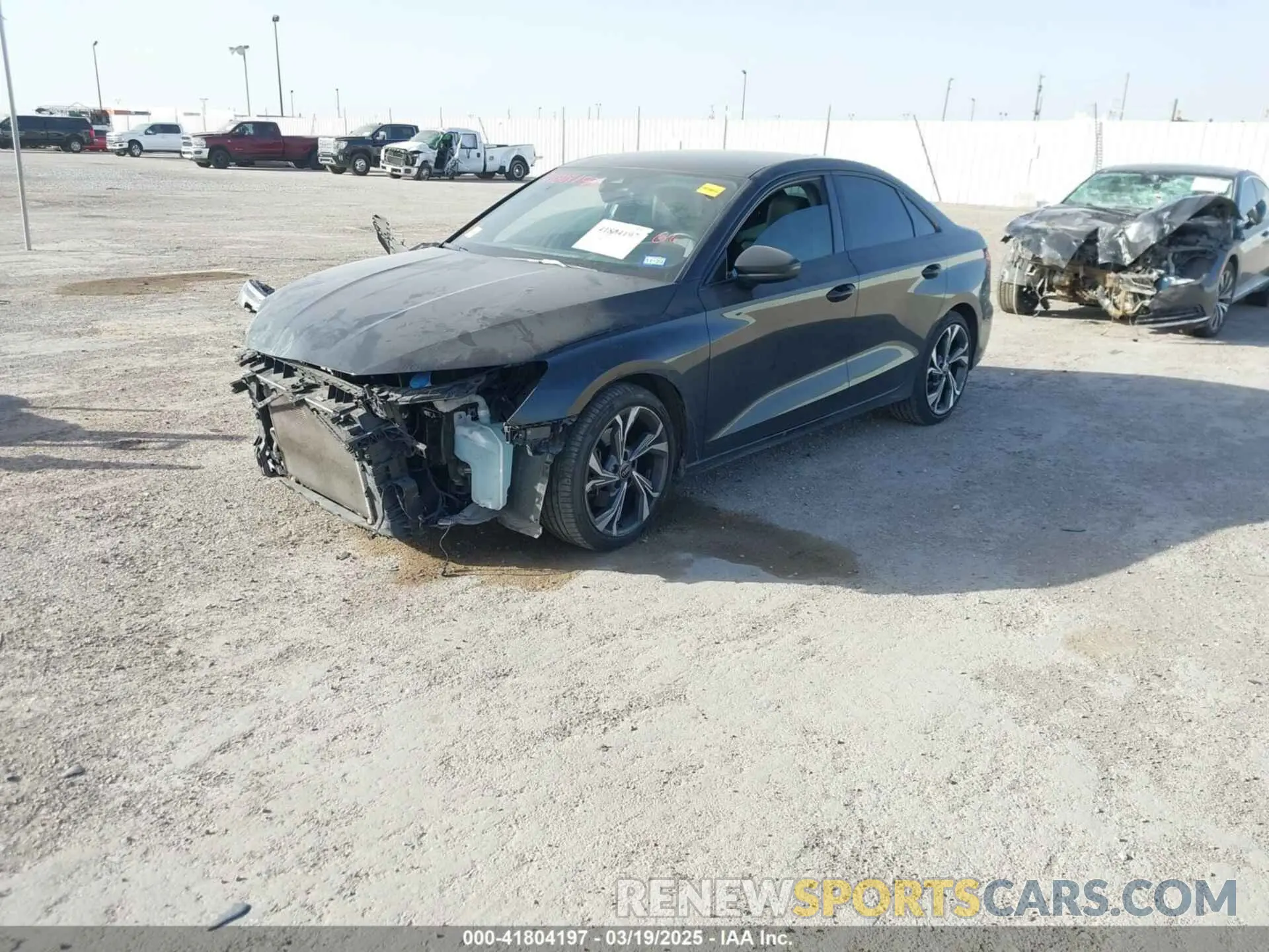 2 Photograph of a damaged car WAUAUDGY3PA040523 AUDI A3 2023