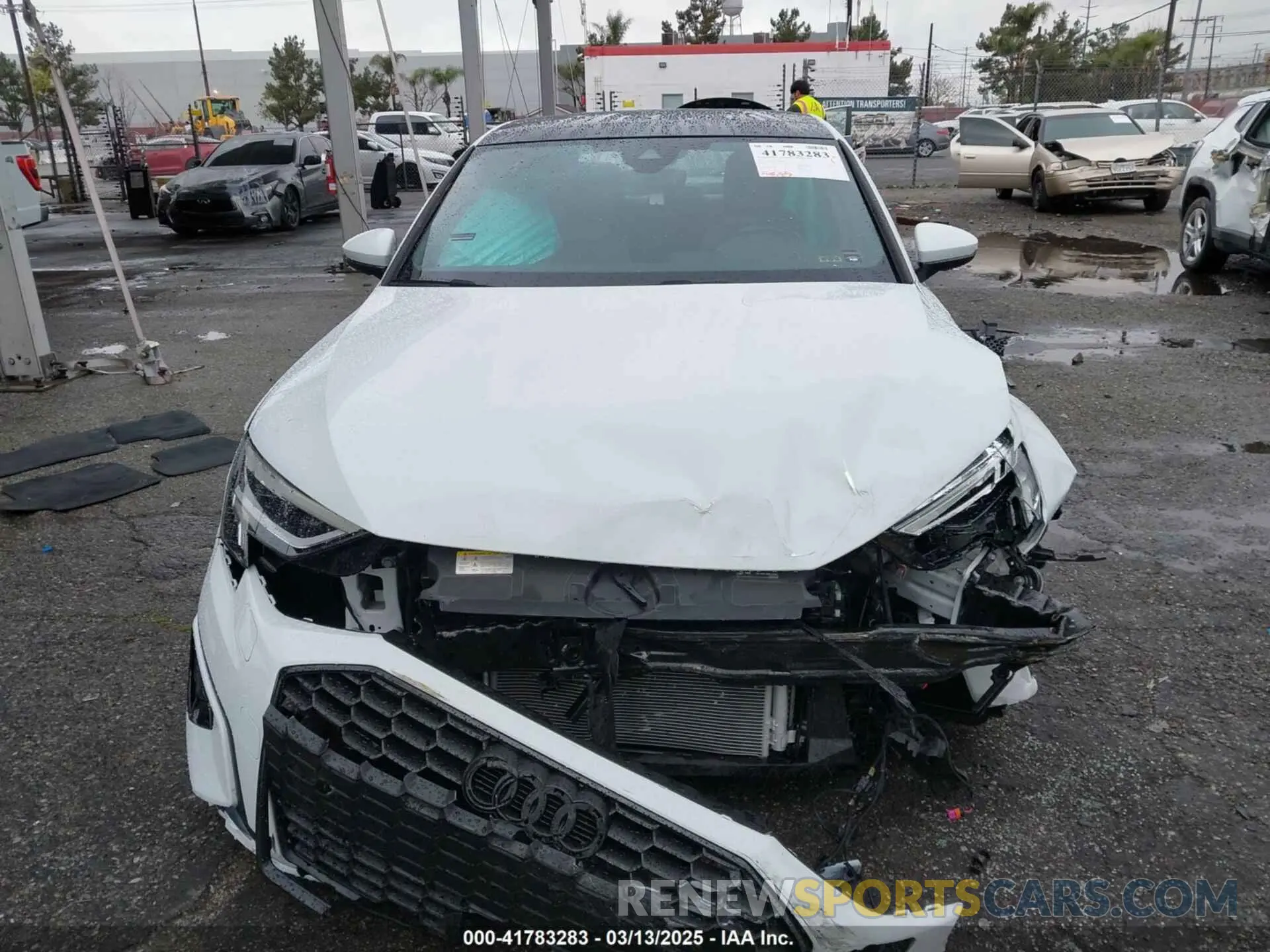 12 Photograph of a damaged car WAUAUDGY3PA048900 AUDI A3 2023