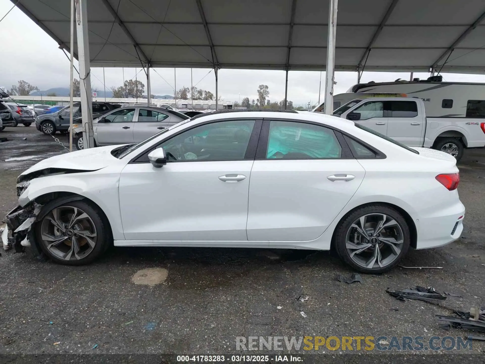 14 Photograph of a damaged car WAUAUDGY3PA048900 AUDI A3 2023