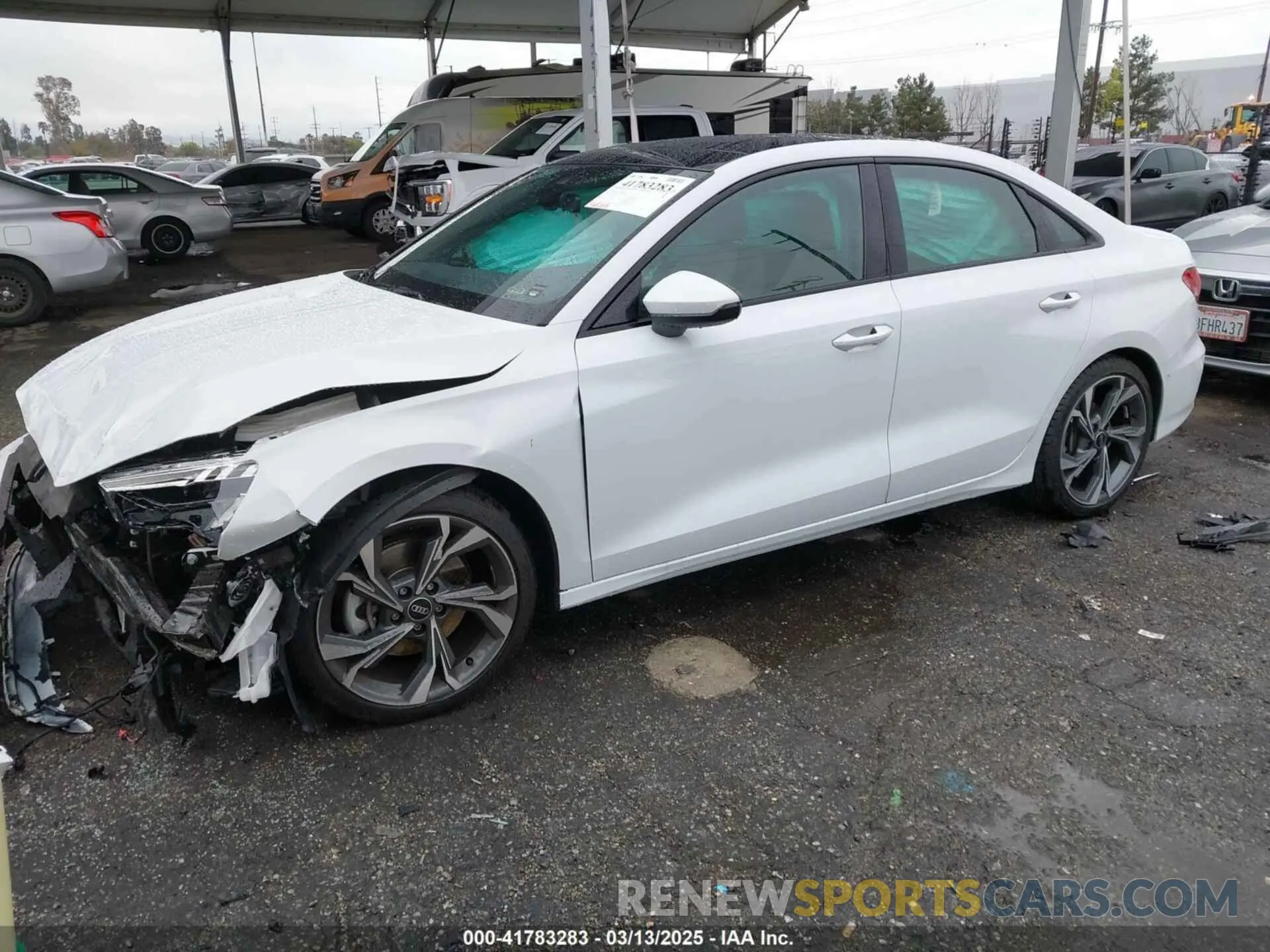 2 Photograph of a damaged car WAUAUDGY3PA048900 AUDI A3 2023