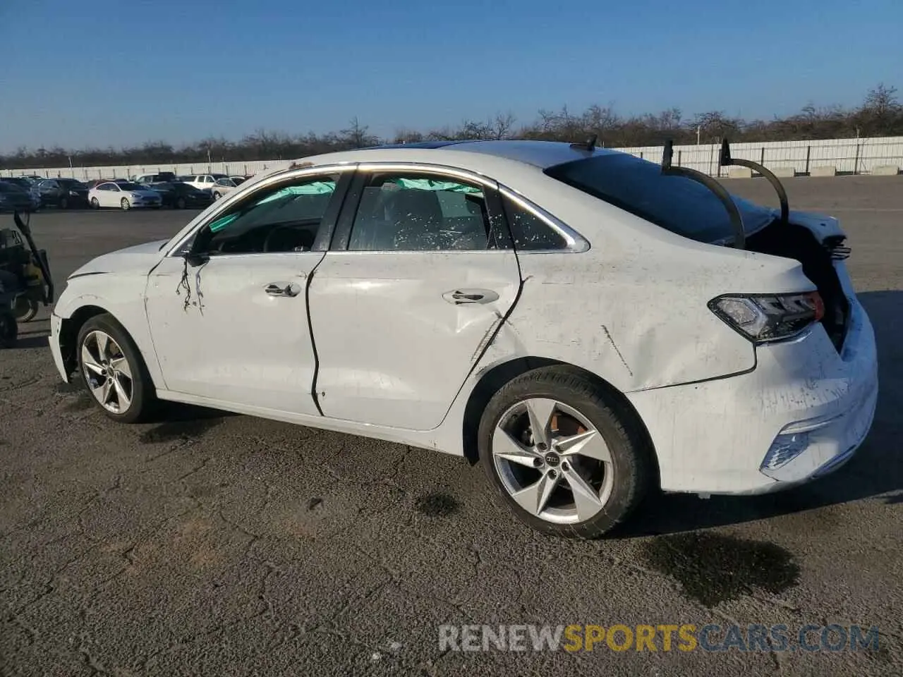 2 Photograph of a damaged car WAUAUDGY3PA118105 AUDI A3 2023