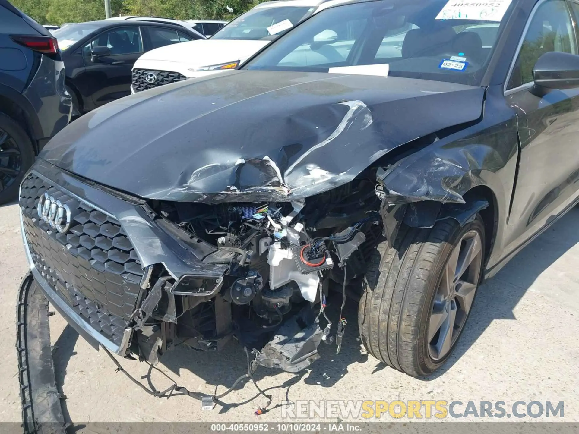 6 Photograph of a damaged car WAUAUDGY4PA074132 AUDI A3 2023