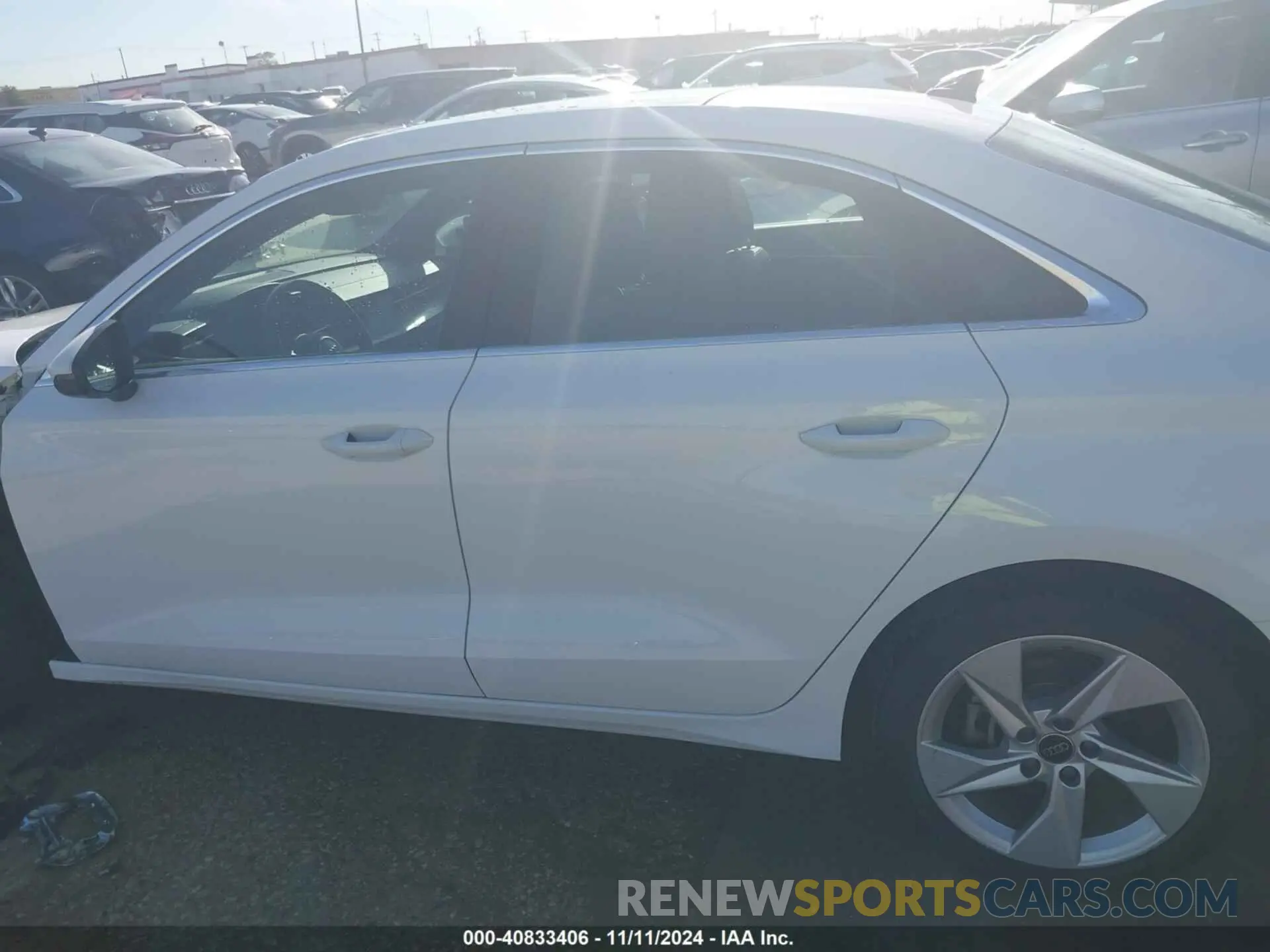 14 Photograph of a damaged car WAUAUDGY5PA039471 AUDI A3 2023