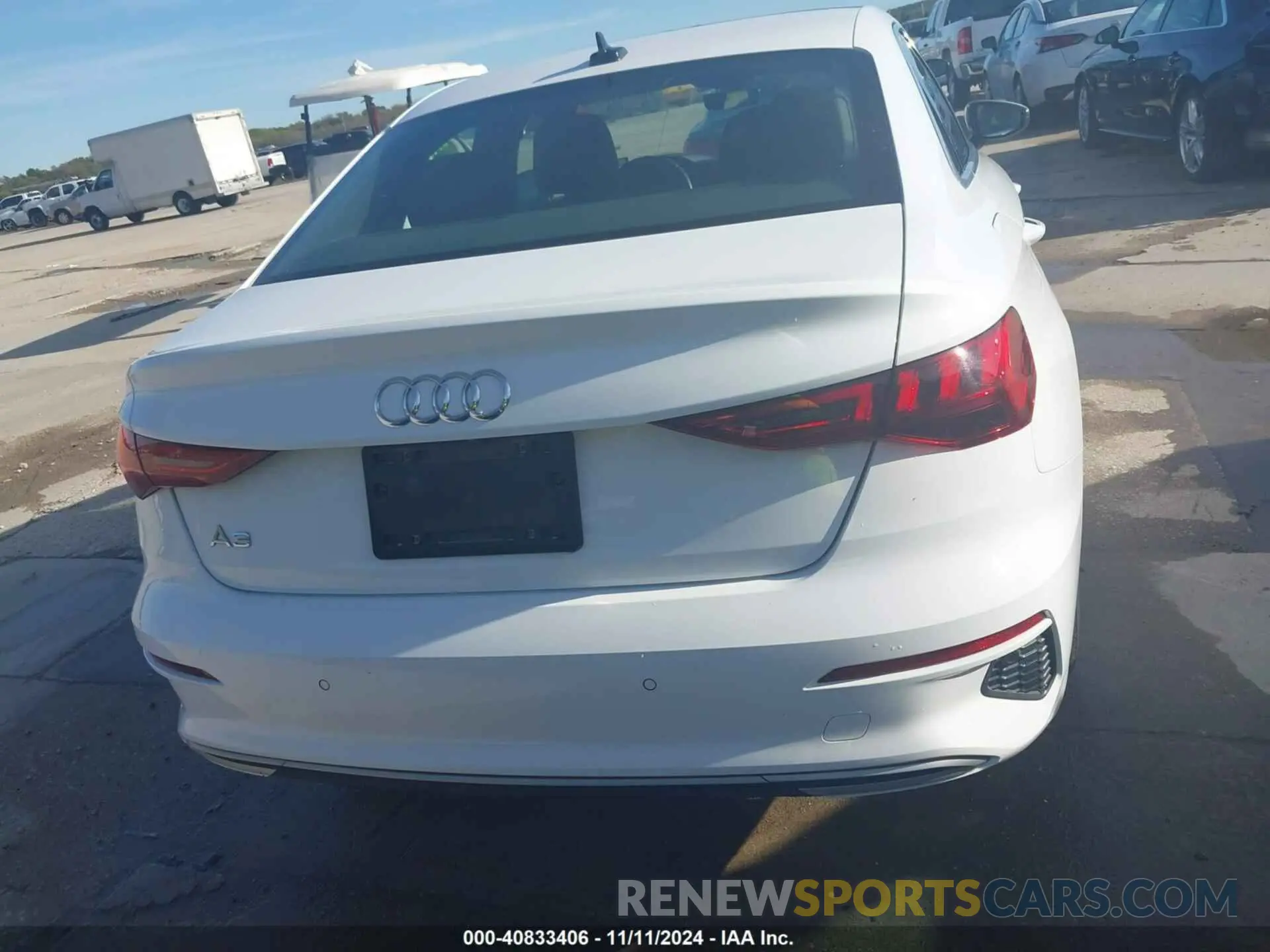 16 Photograph of a damaged car WAUAUDGY5PA039471 AUDI A3 2023