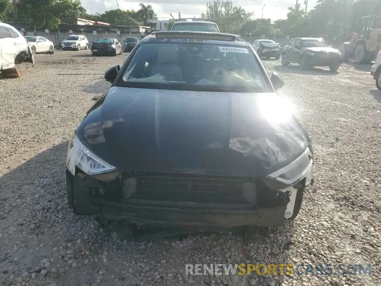 5 Photograph of a damaged car WAUAUDGY5PA040071 AUDI A3 2023