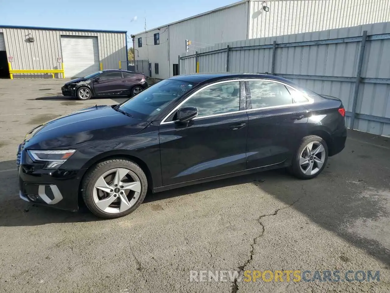 1 Photograph of a damaged car WAUAUDGY5PA059543 AUDI A3 2023